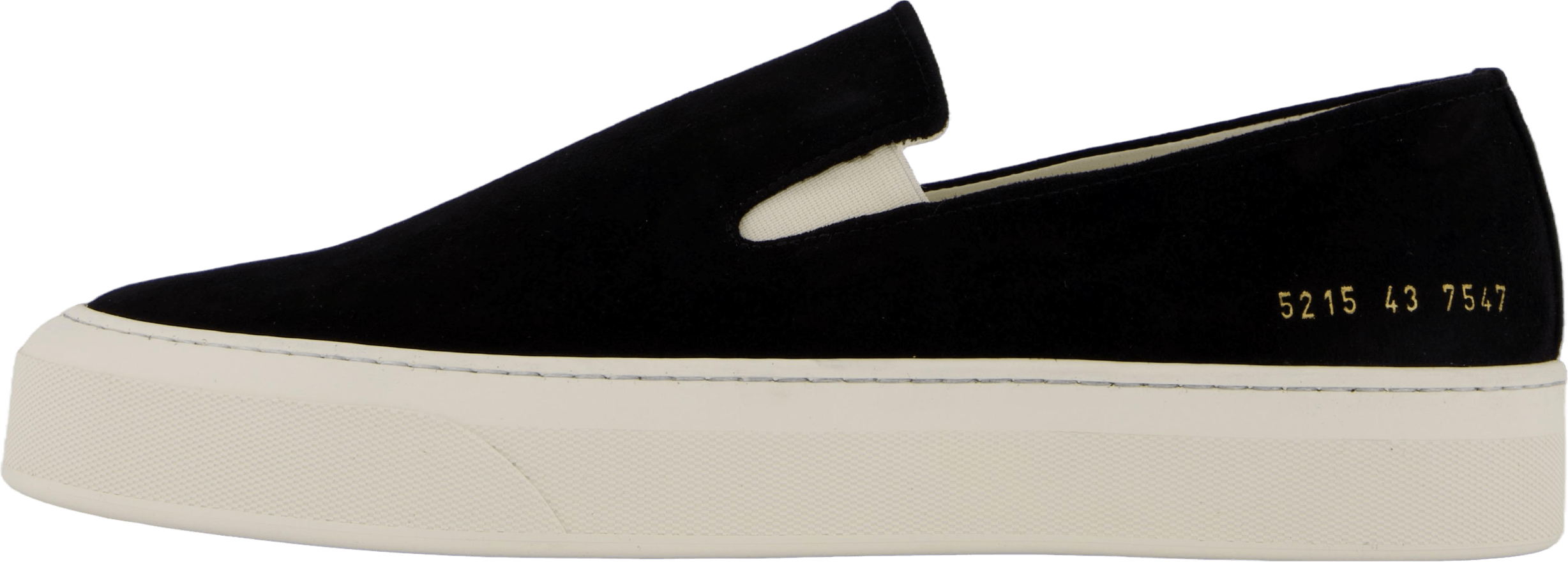 Slip On In Suede Black, Male, Sko, Sneakers, Svart, EU 46