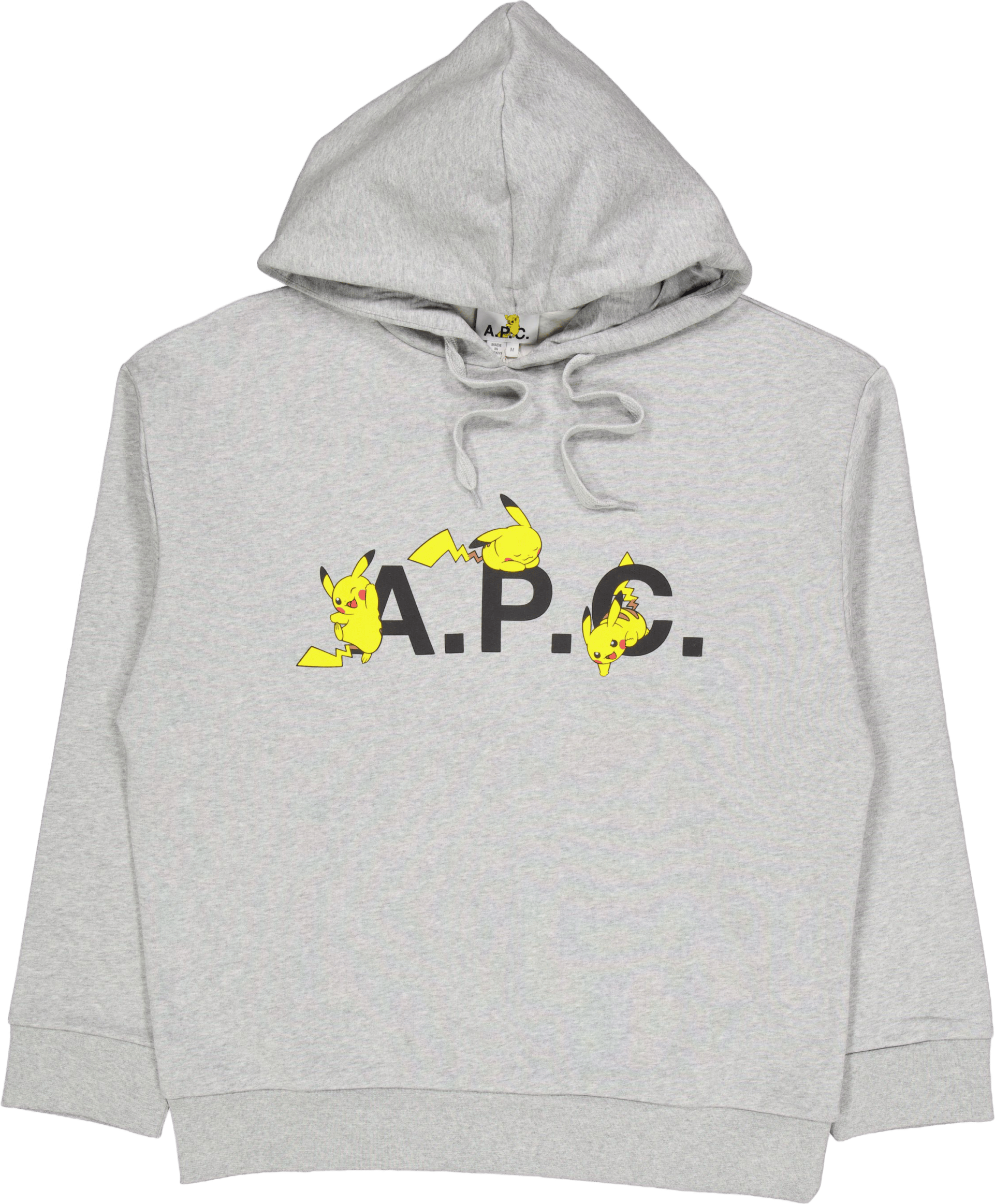 Hoodie Pokémon Pikachu Plb- Gris Clair Chine