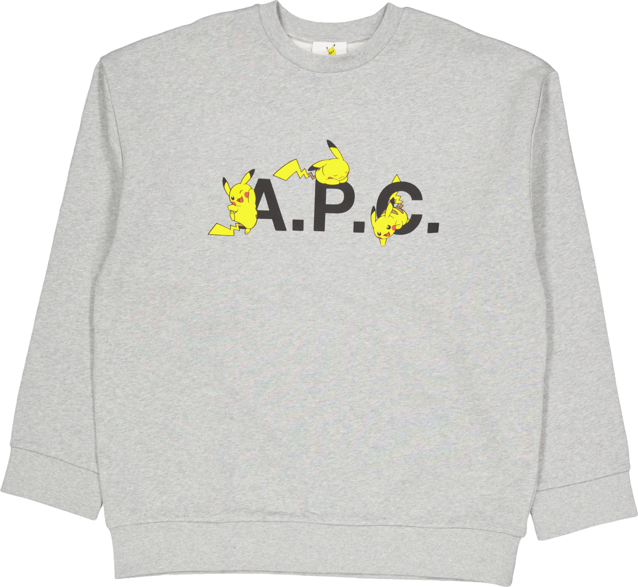 Sweat Pokémon Pikachu H Plb- Gris Clair Chine, Male, Vêtements, Tops, Gris, L