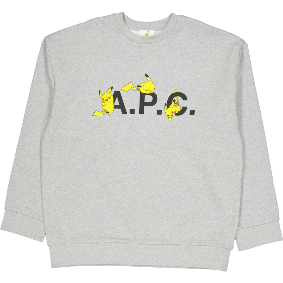 Sweat Pokémon Pikachu H Plb- Gris Clair Chine