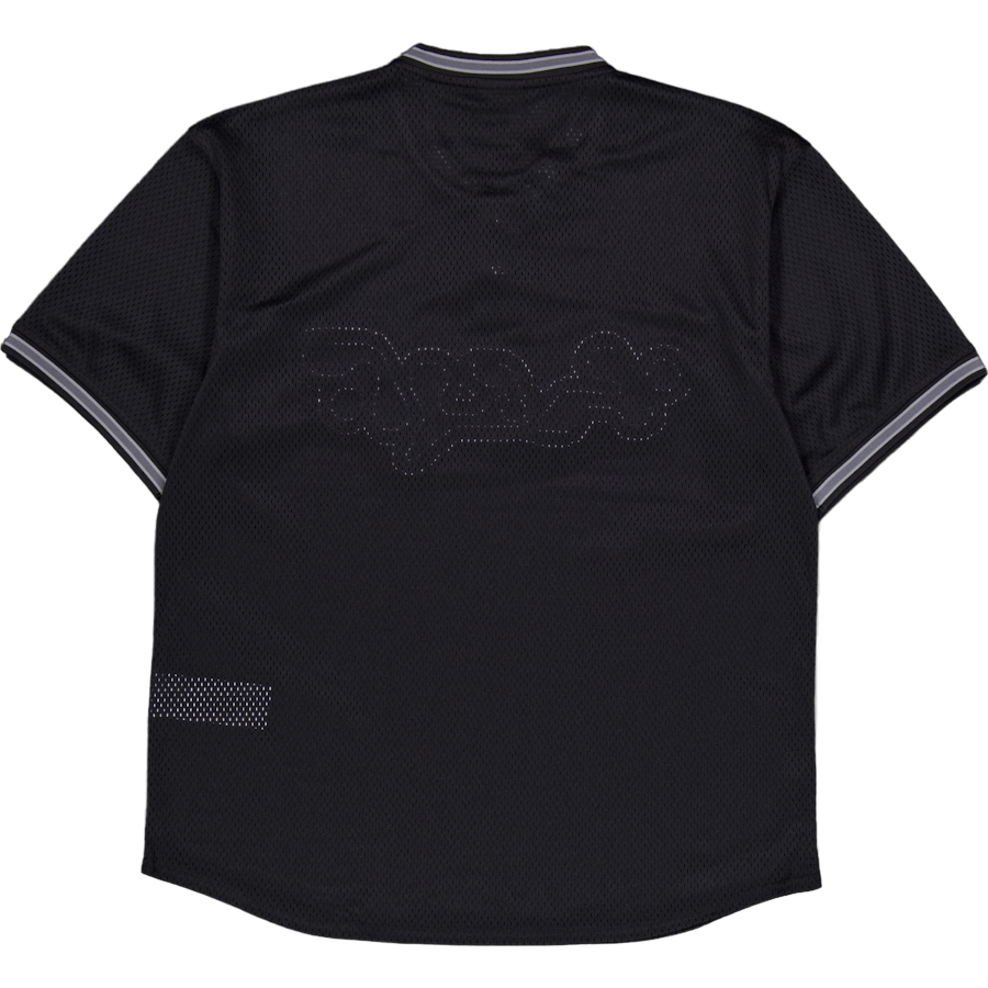 Halftime Henley S/s Jersey Black - Bild 2