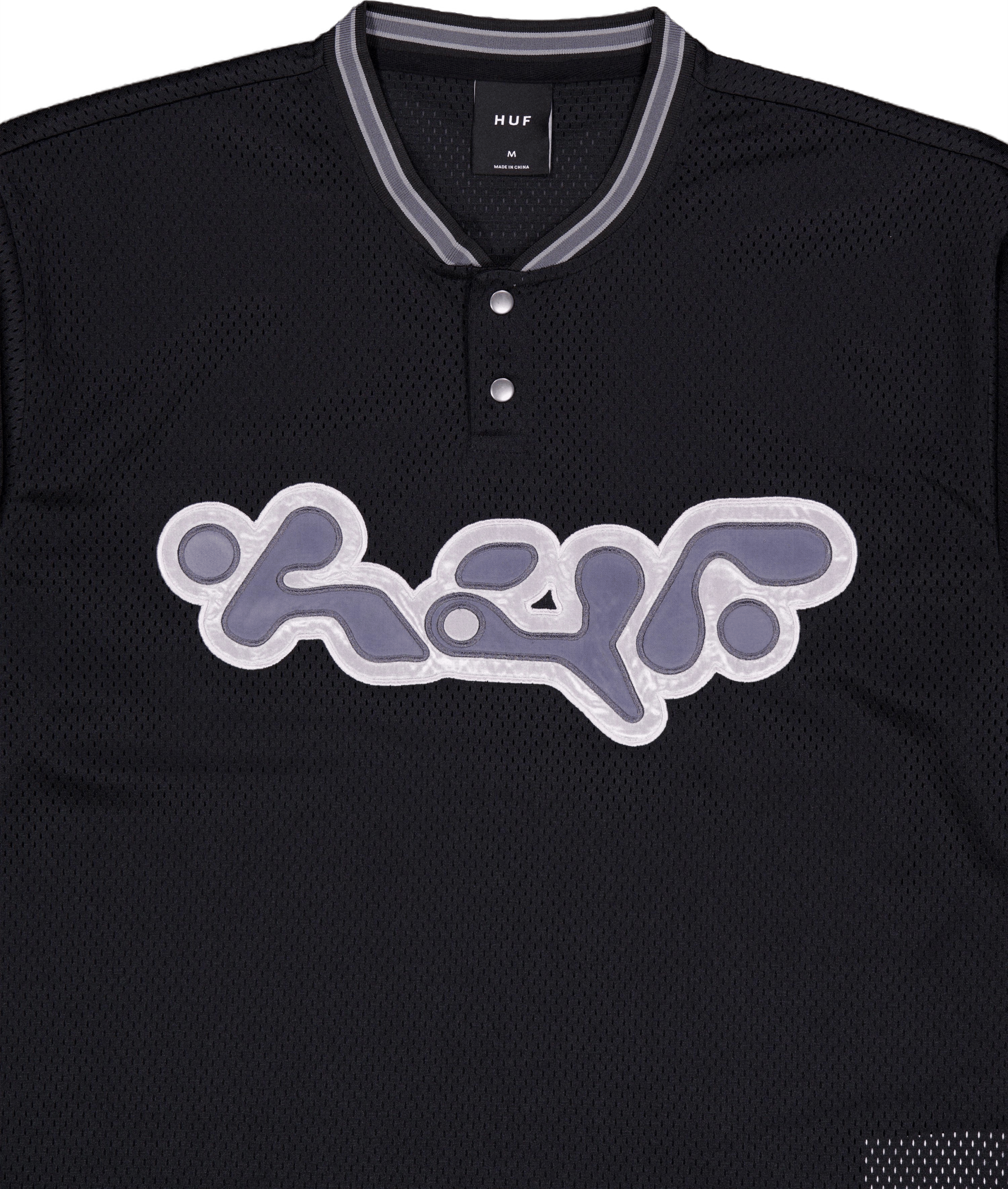 Halftime Henley S/s Jersey Black - Bild 3