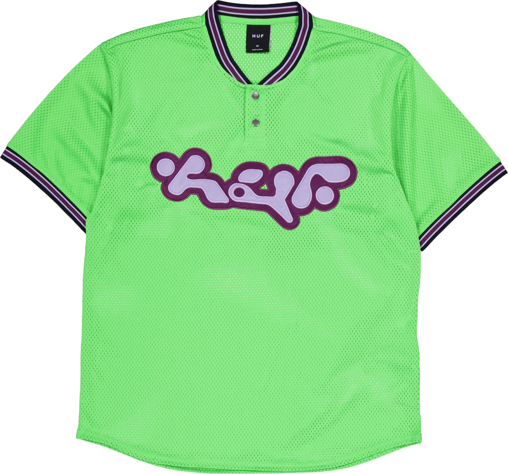 Halftime Henley S/s Jersey Clover