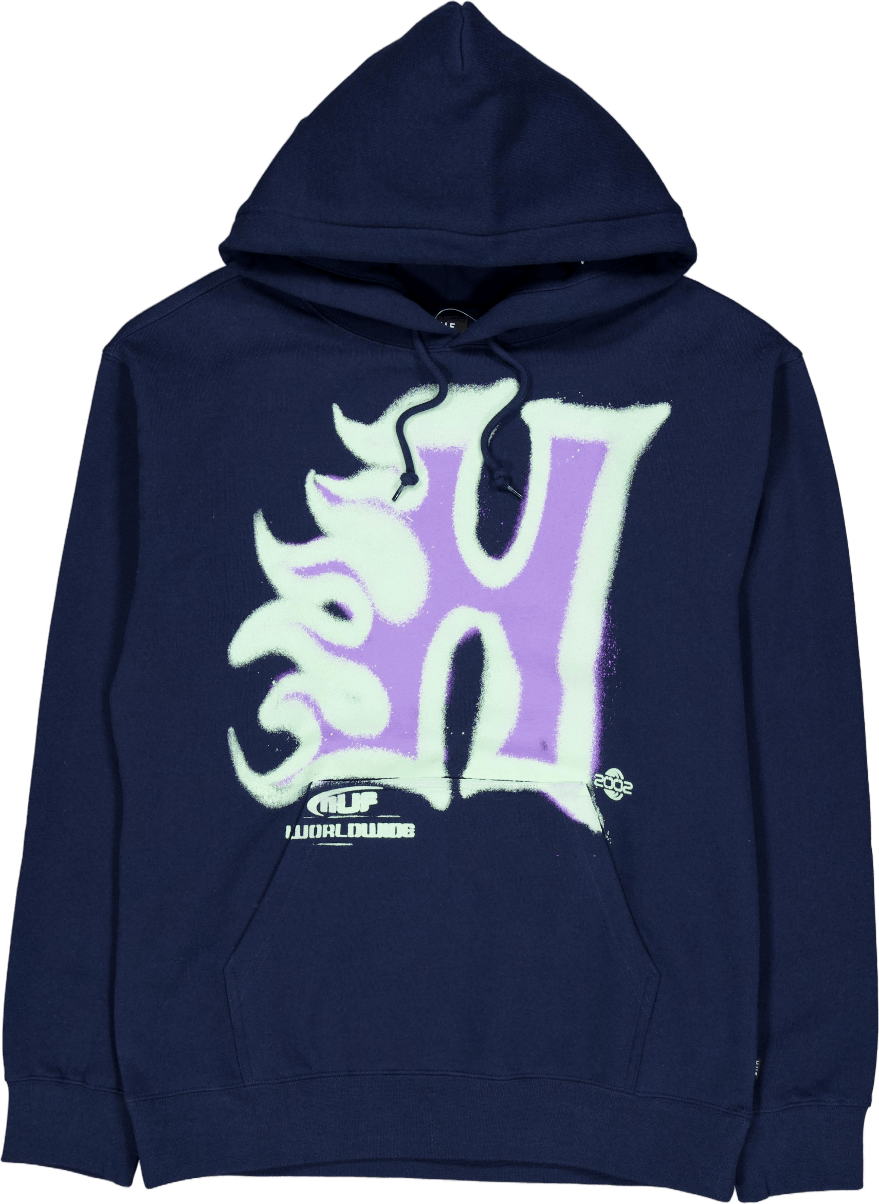 Heat Wave P/o Hoodie Navy, Unisex, Vêtements, sweats à capuche et pulls molletonnés, Bleu, M