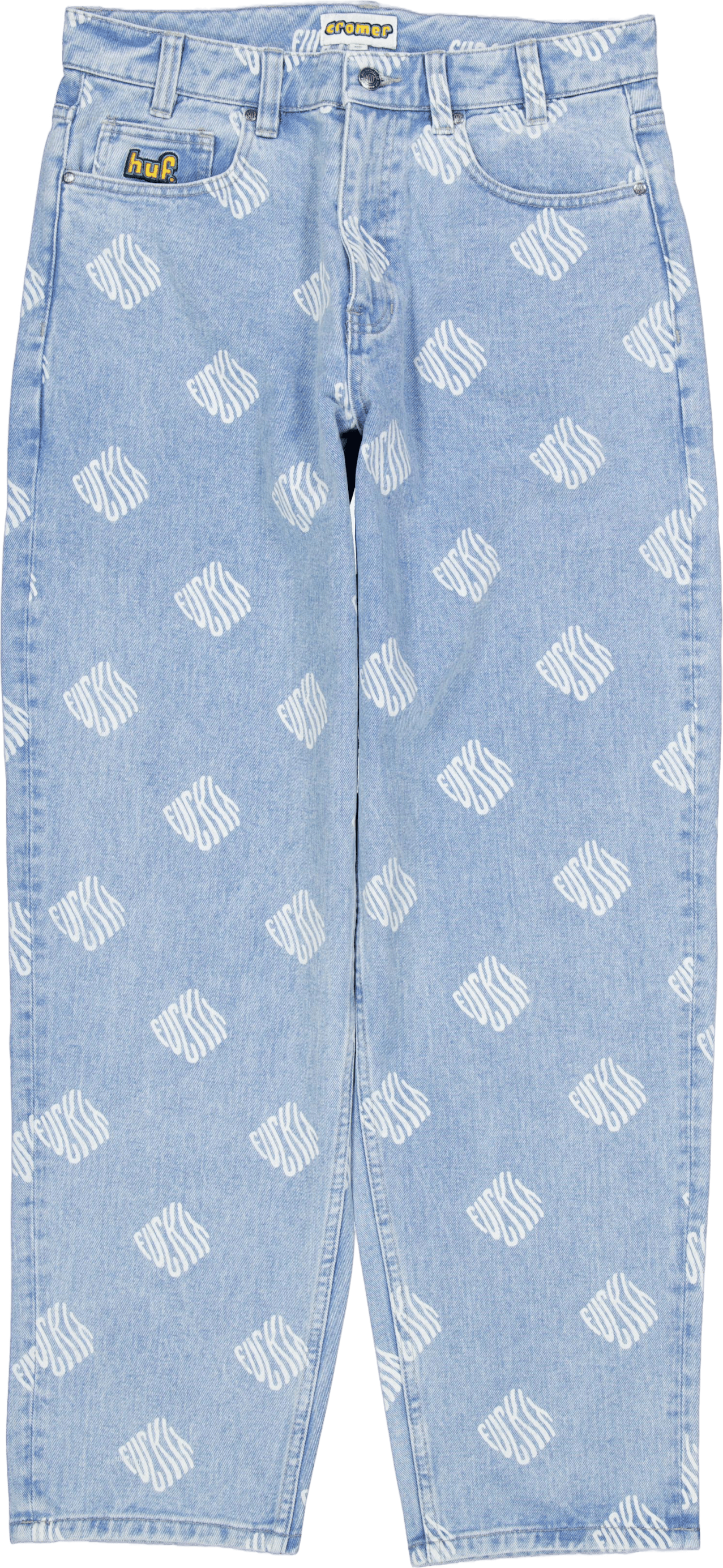 Cromer Print Pant Blue