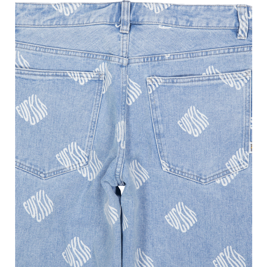 Cromer Print Pant Blue - Bild 4