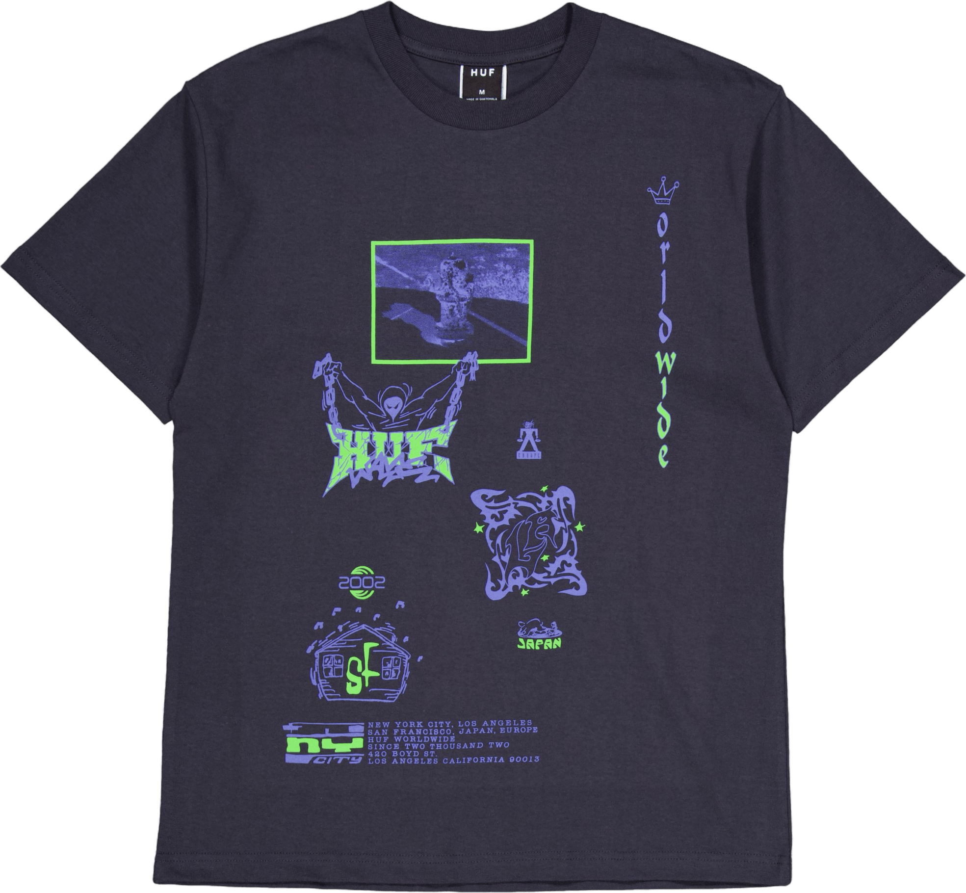 Zine S/s Washed Tee Washed Black