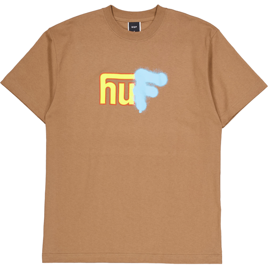 Upside Downtown S/s Tee Camel