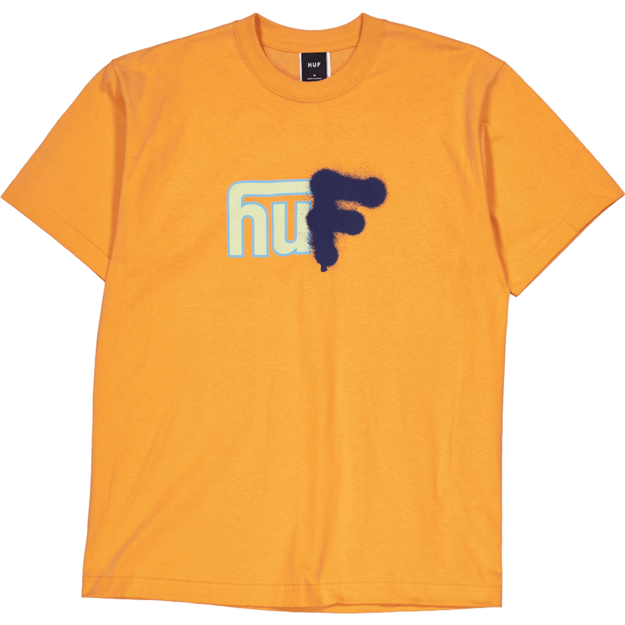 Upside Downtown S/s Tee Tangerine