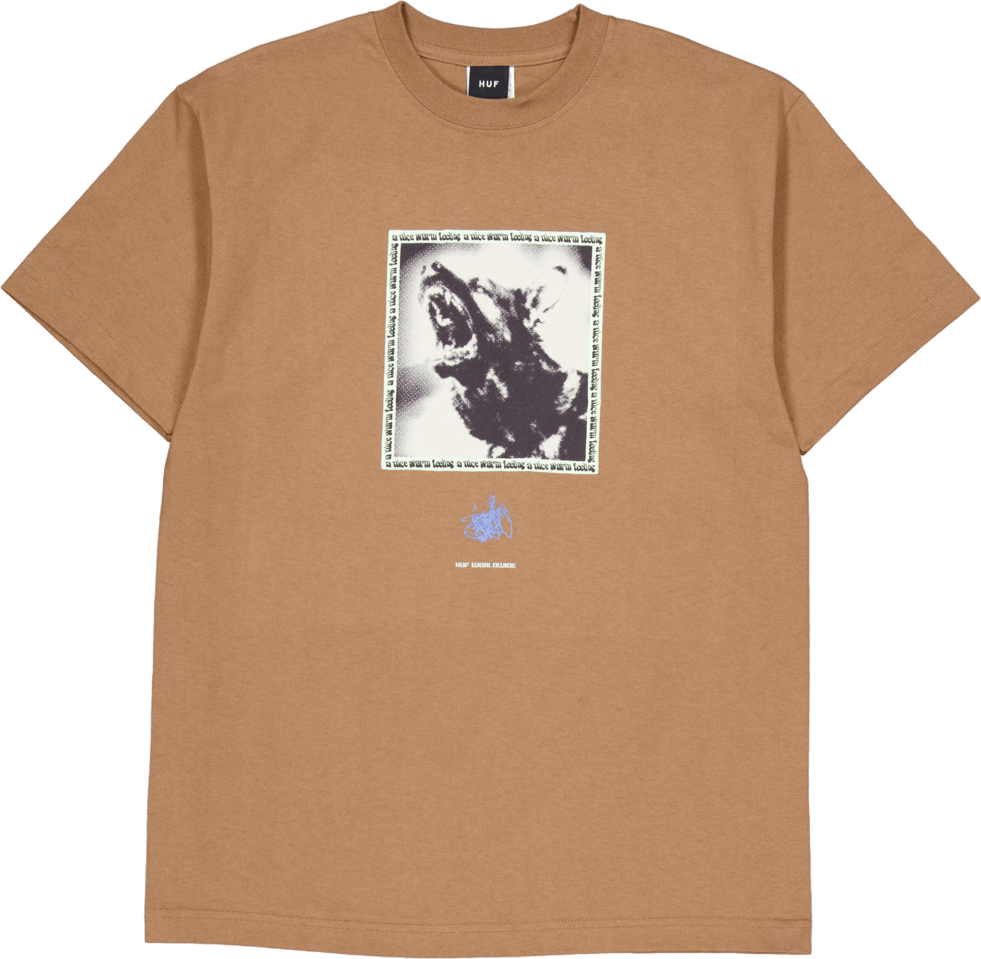 Beware S/s Tee Camel
