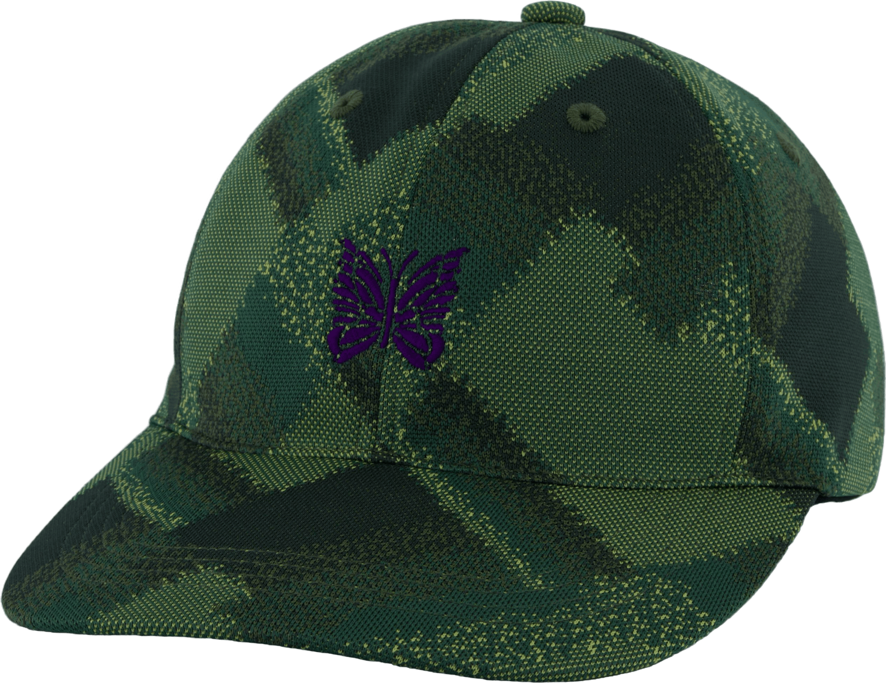 Needles Baseball Cap - Poly Jq E-olive