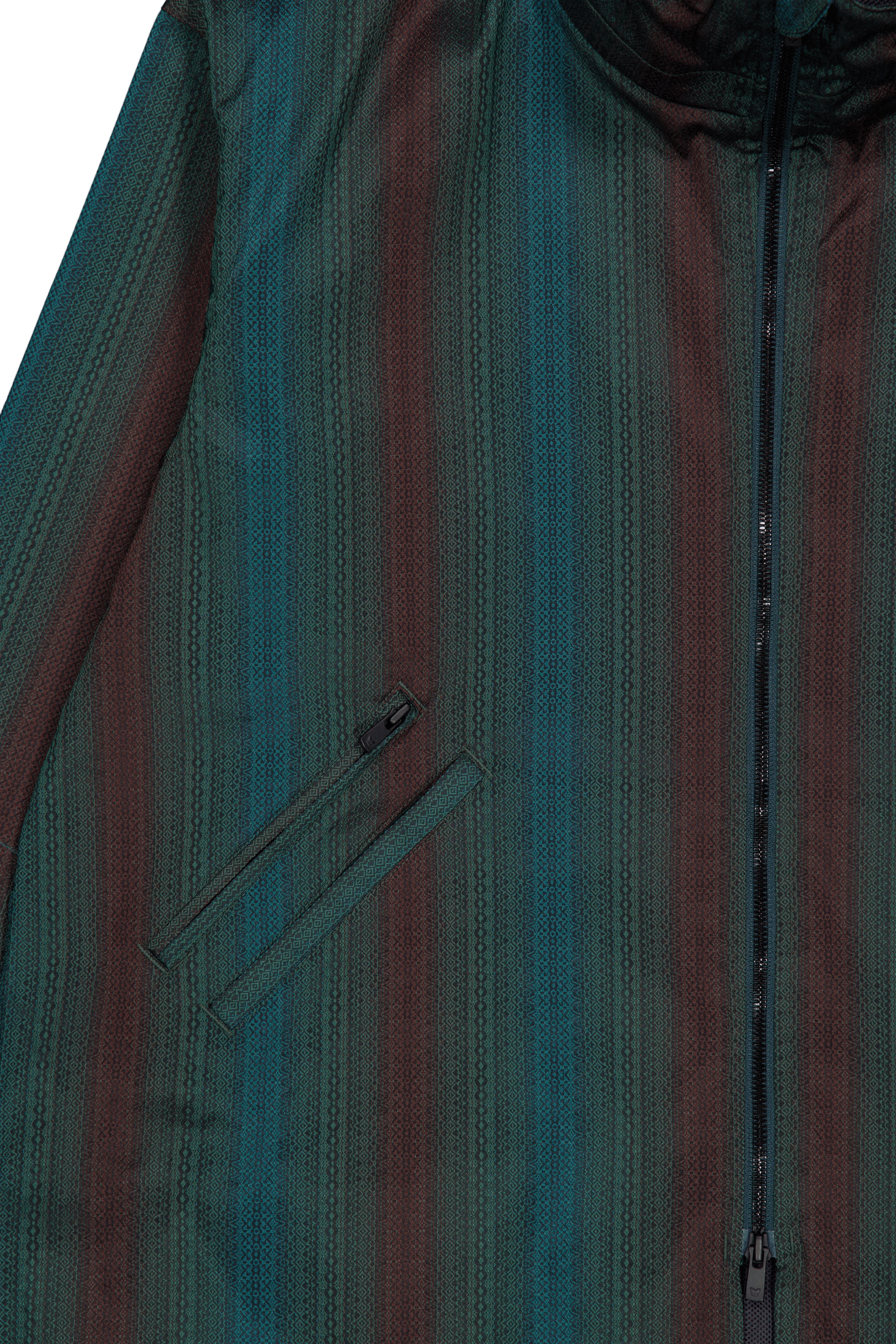 Needles Hooded Sur Coat - Poly B-green/brown - Bild 4