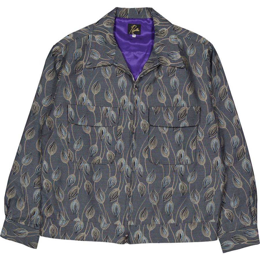 Needles Sport Jacket – W/pe Bo A-blue