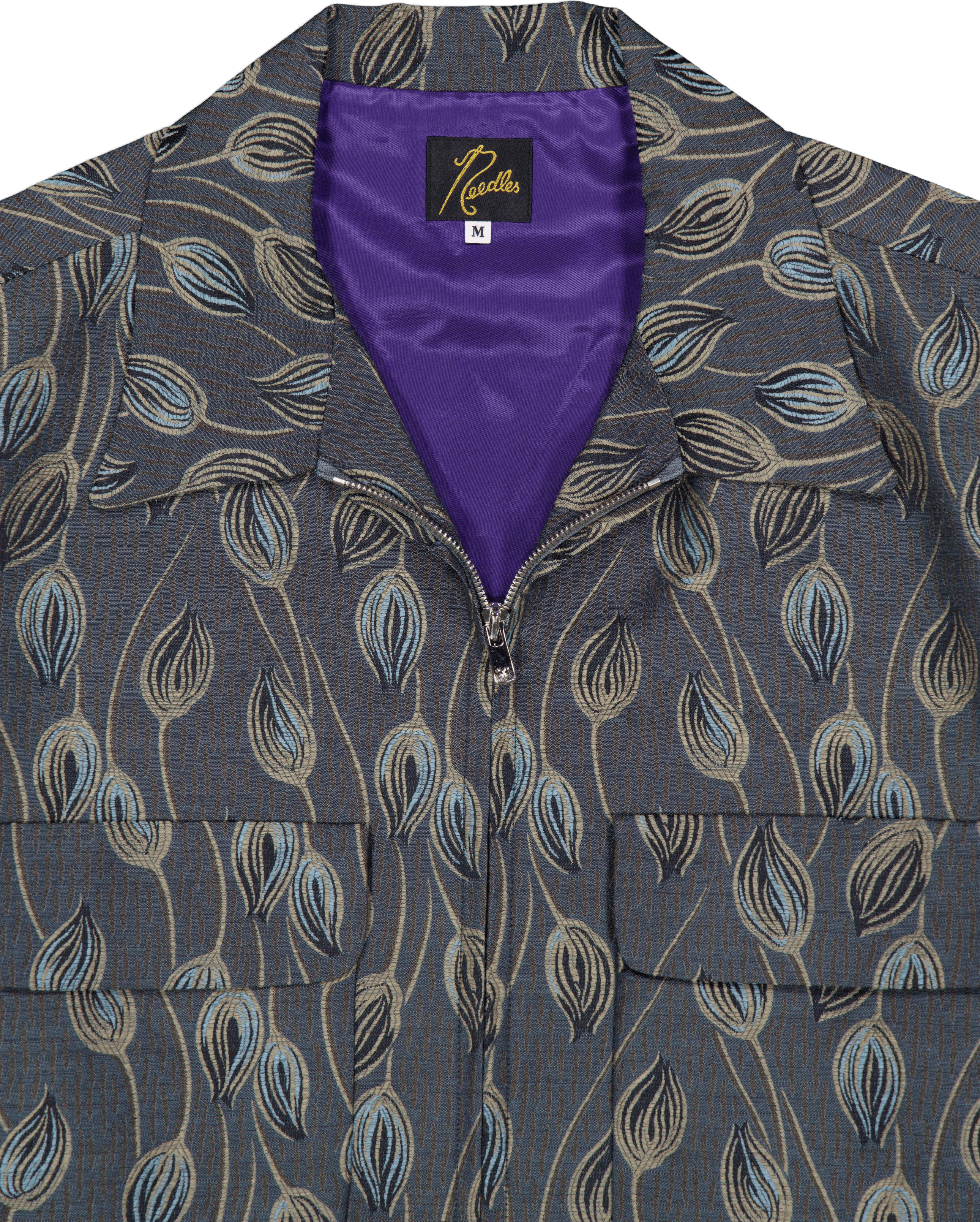 Needles Sport Jacket - W/pe Bo A-blue - Bild 3