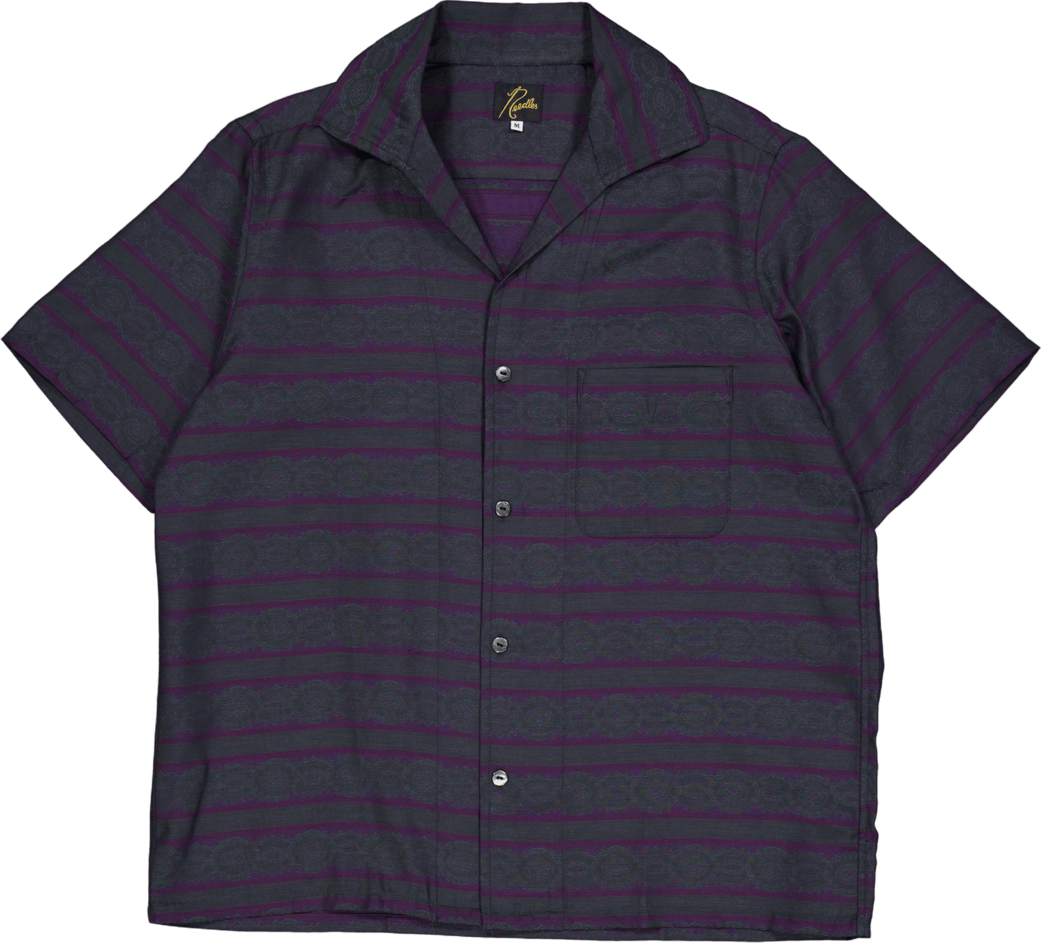 Needles S/s Italian Collar Shi A-green