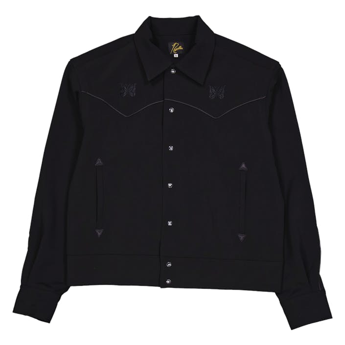 Needles Piping Cowboy Jac - Pe C-black, Male, Aparelhos, jaquetas, Preto, XL