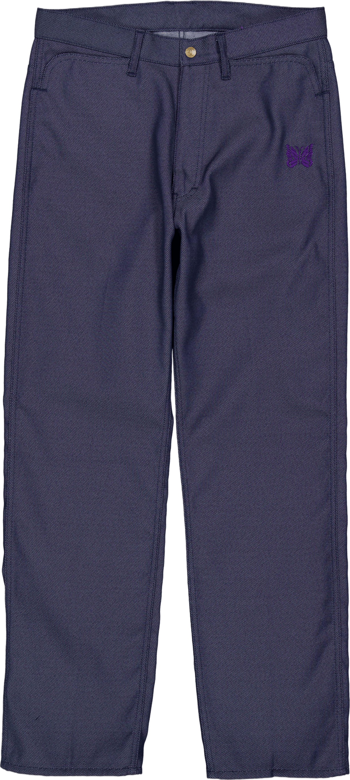 Needles Straight Jean – Poly T D-navy