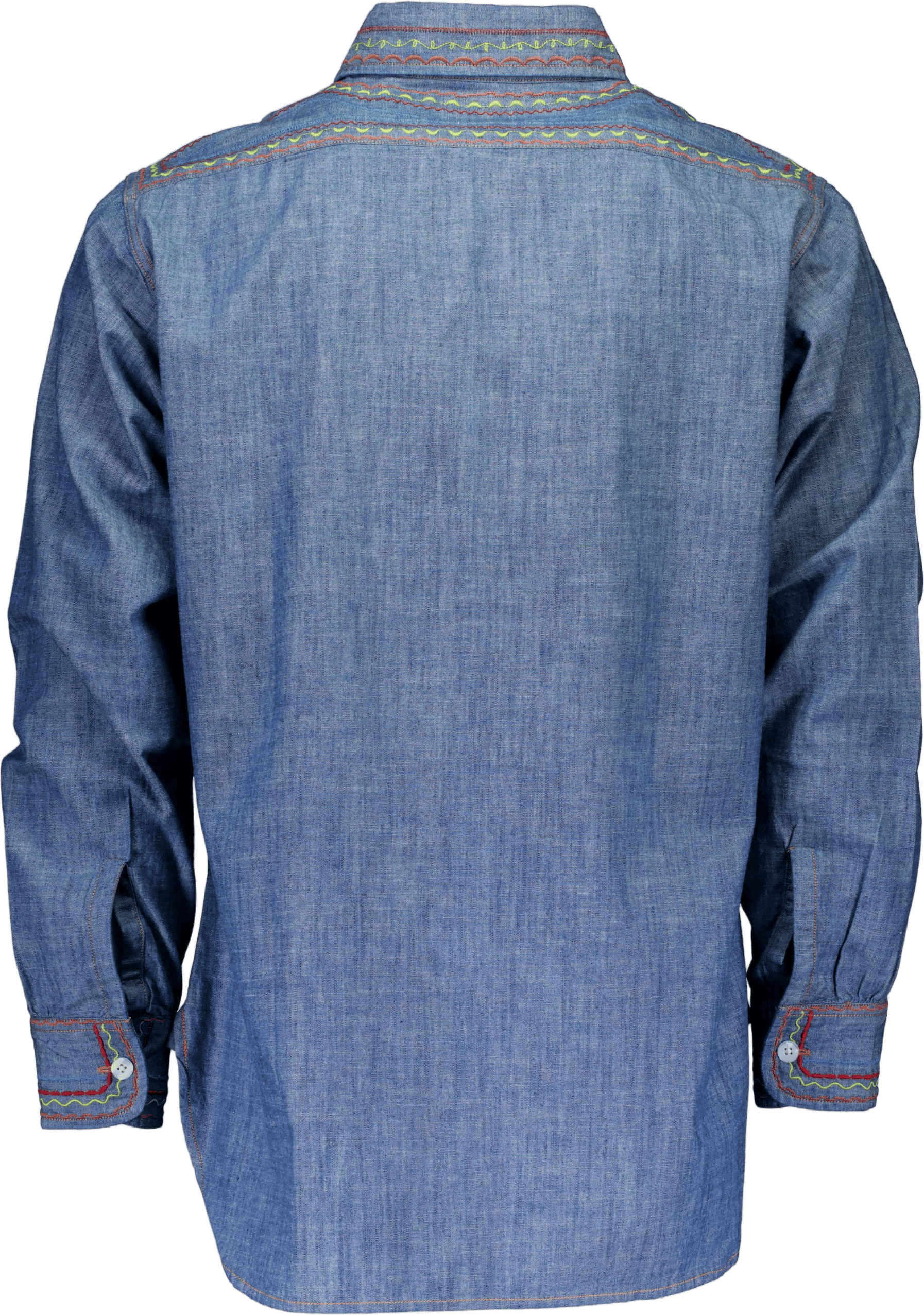 Needles Work Shirt - Cotton Ch Blue - Bild 5
