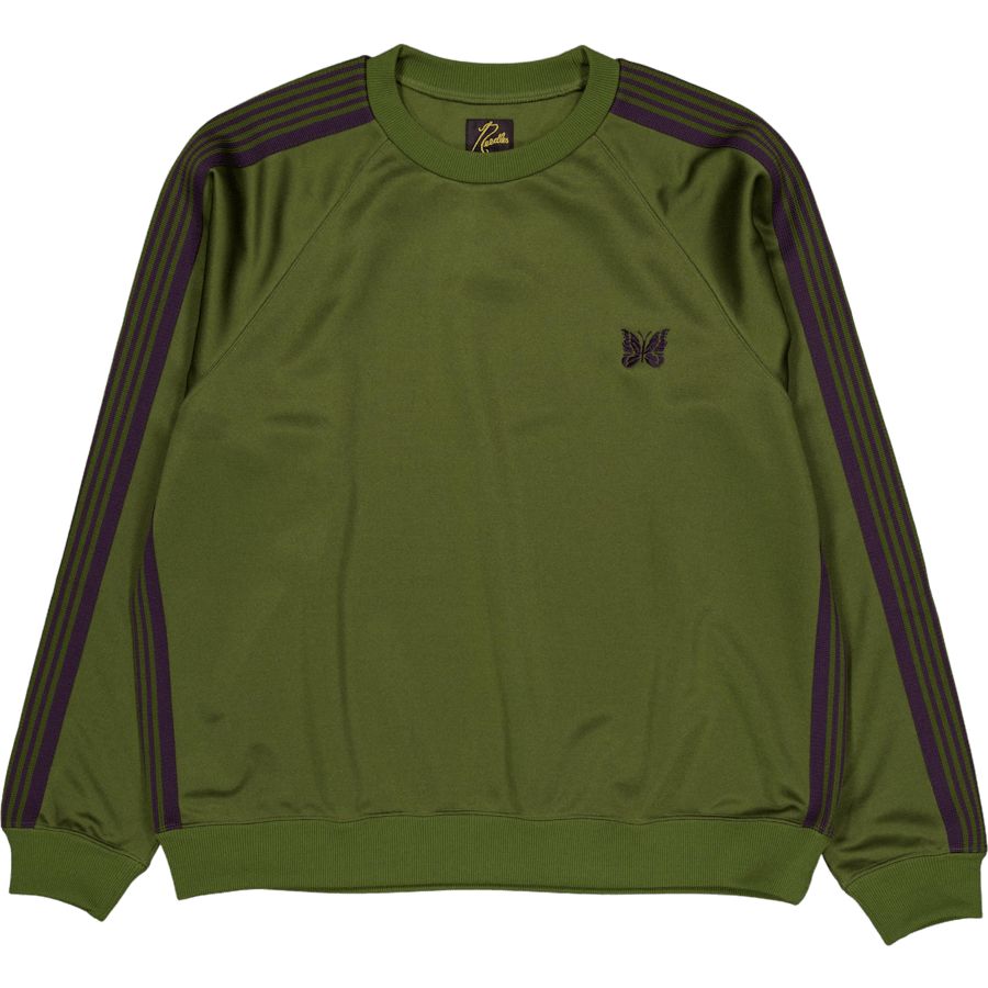 Needles Track Crew Neck Shirt B-olive
