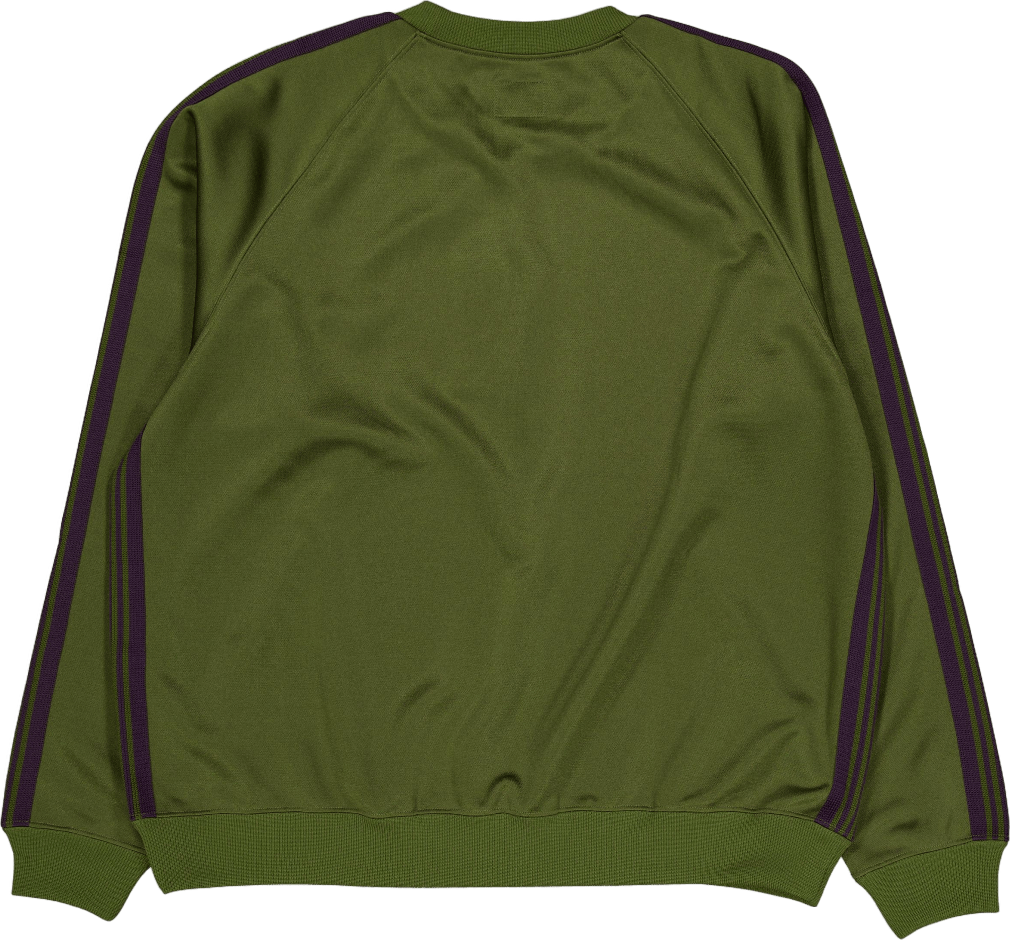 Needles Track Crew Neck Shirt  B-olive - Bild 2