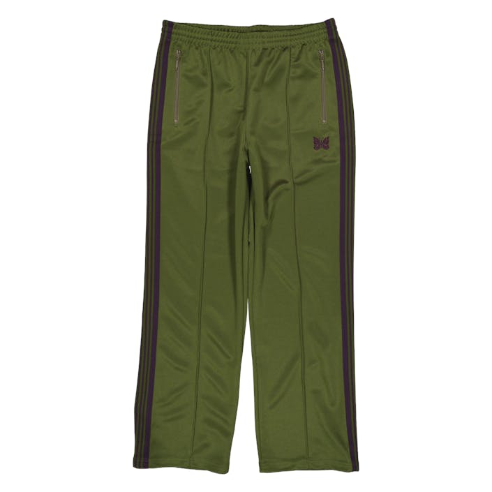 Needles Track Pant - Poly Smoo B-olive, Male, Vêtements, Bottoms, Vert, XS
