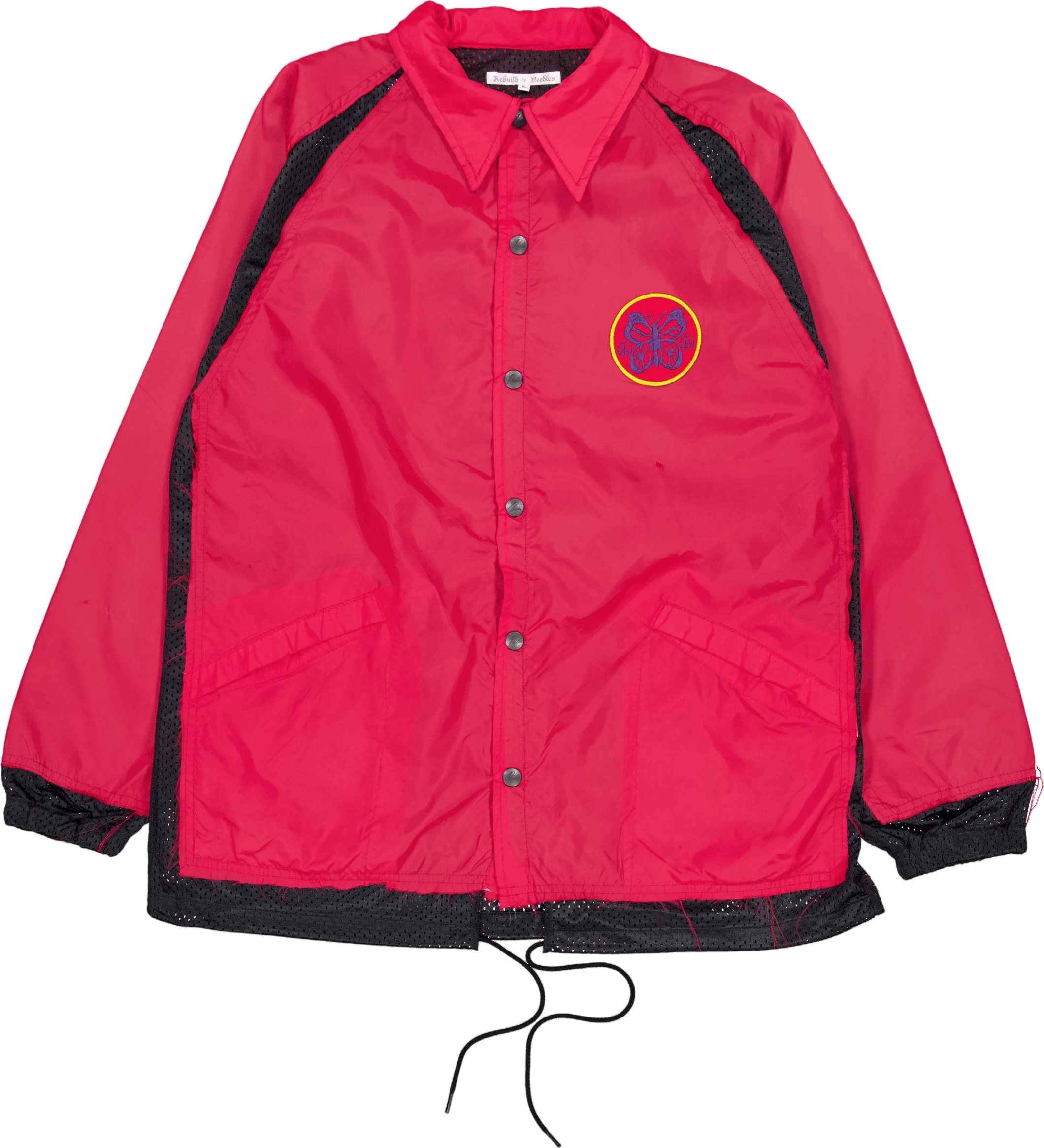 Rebuild By Needles Coach Jacke Black, Male, Oblečení, bundy, Růžový, XL