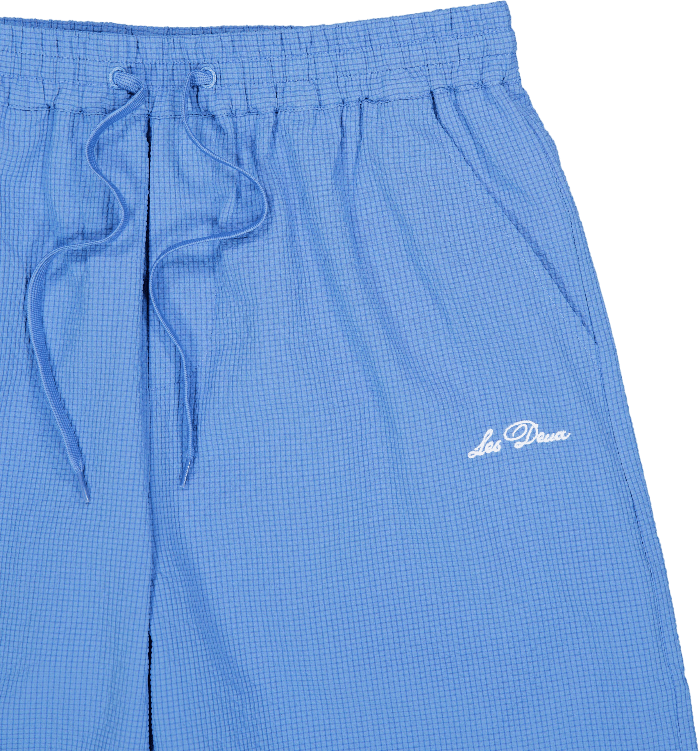 Stan Seersucker Swim Shorts 2. Washed Denim Blue - Bild 3
