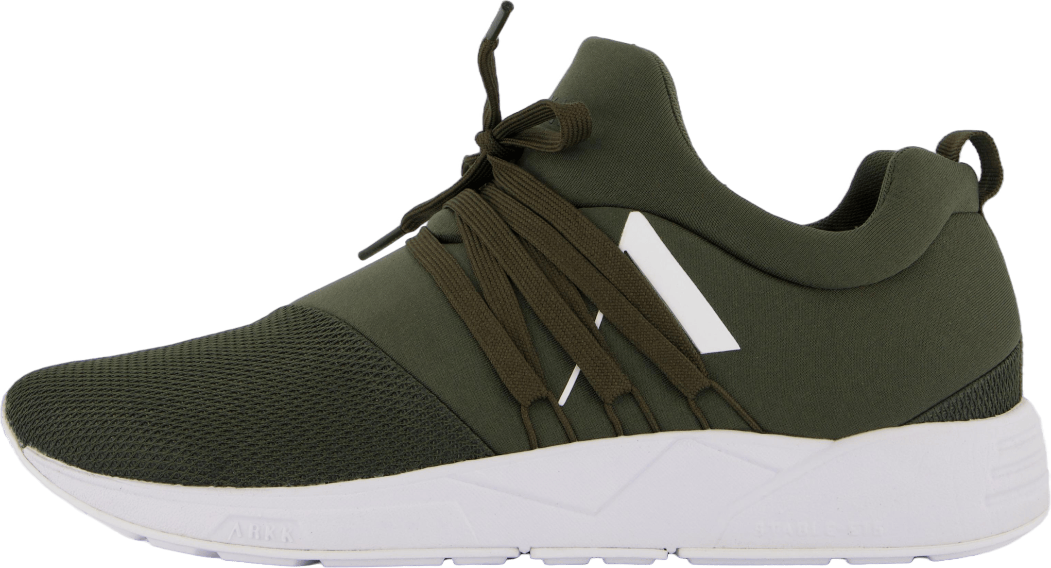 Raven Mesh Dark Army White, Male, Schoenen, Sneakers, Wit, EU 40