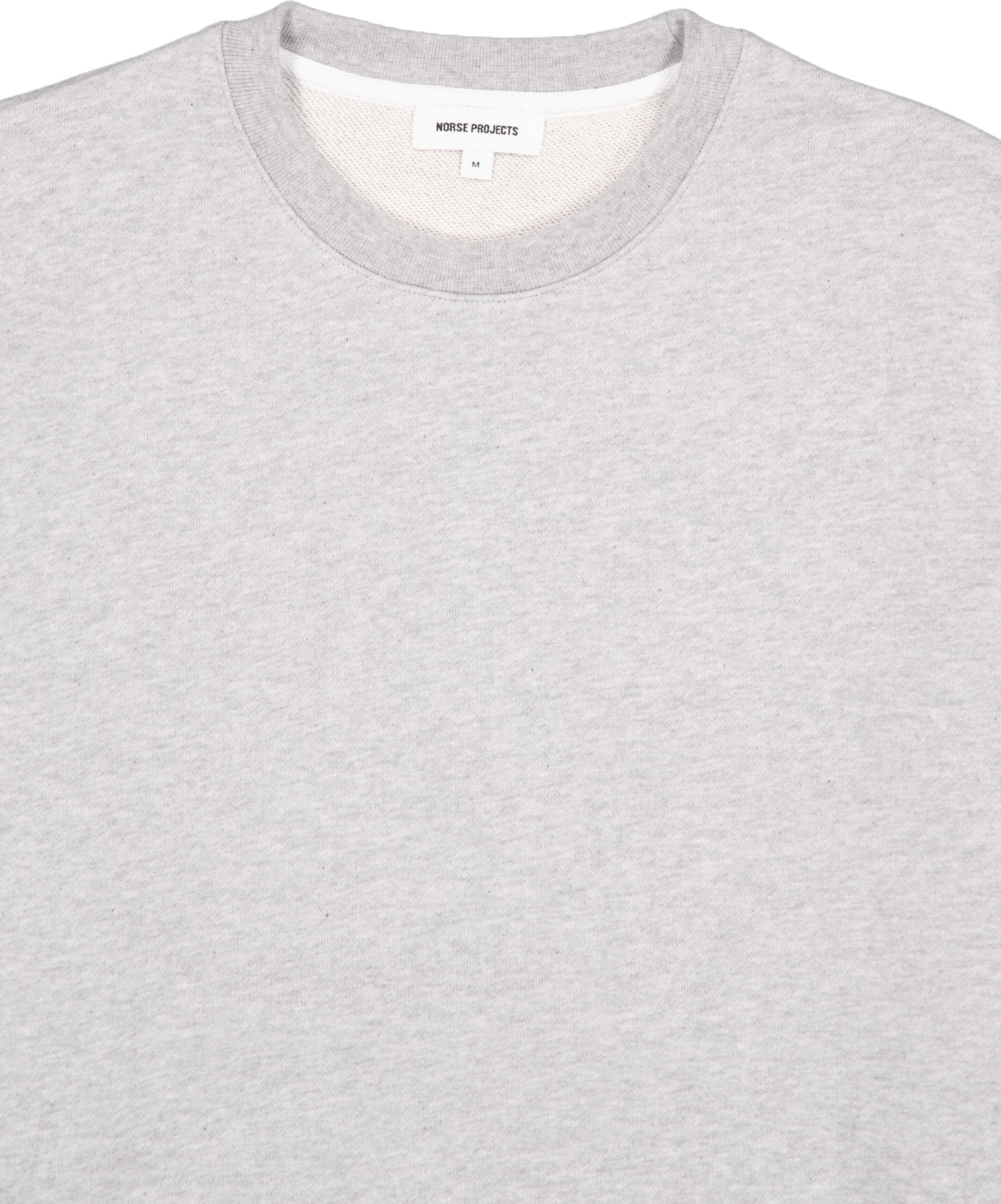 Vagn Classic Crew Light Grey Melange - Bild 3