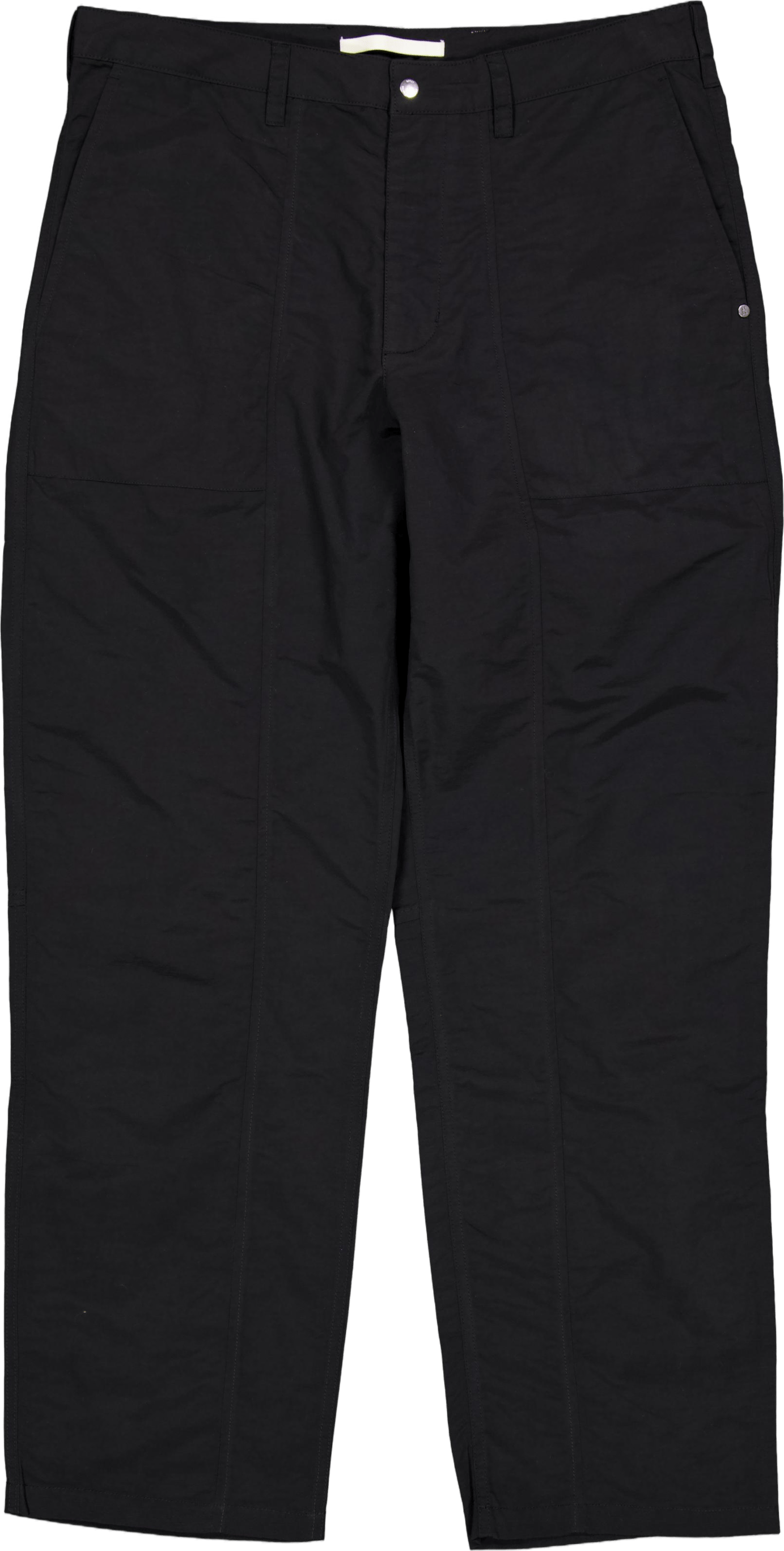 Sigur Relaxed Waxed Nylon Fati Black