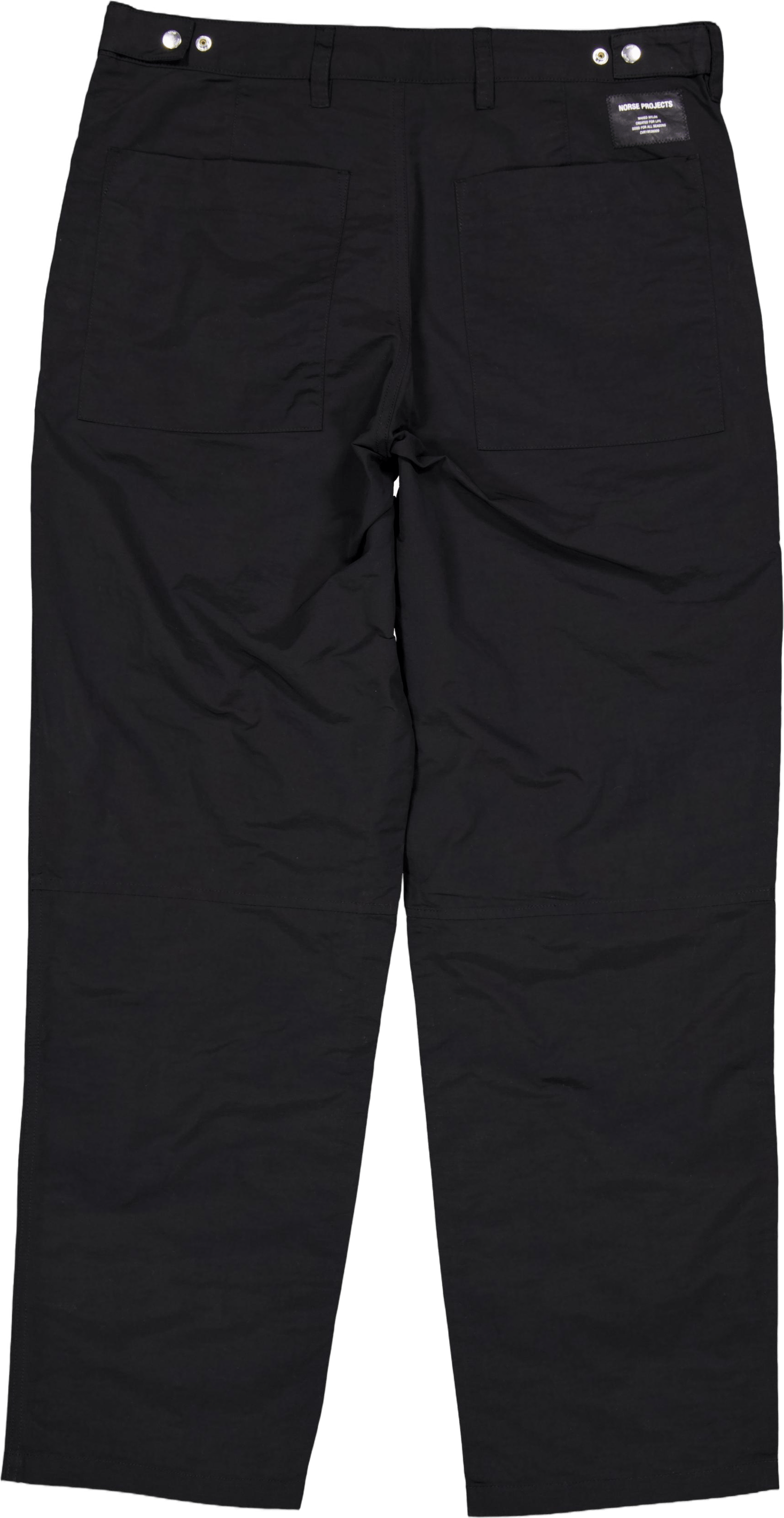 Sigur Relaxed Waxed Nylon Fati Black - Bild 2