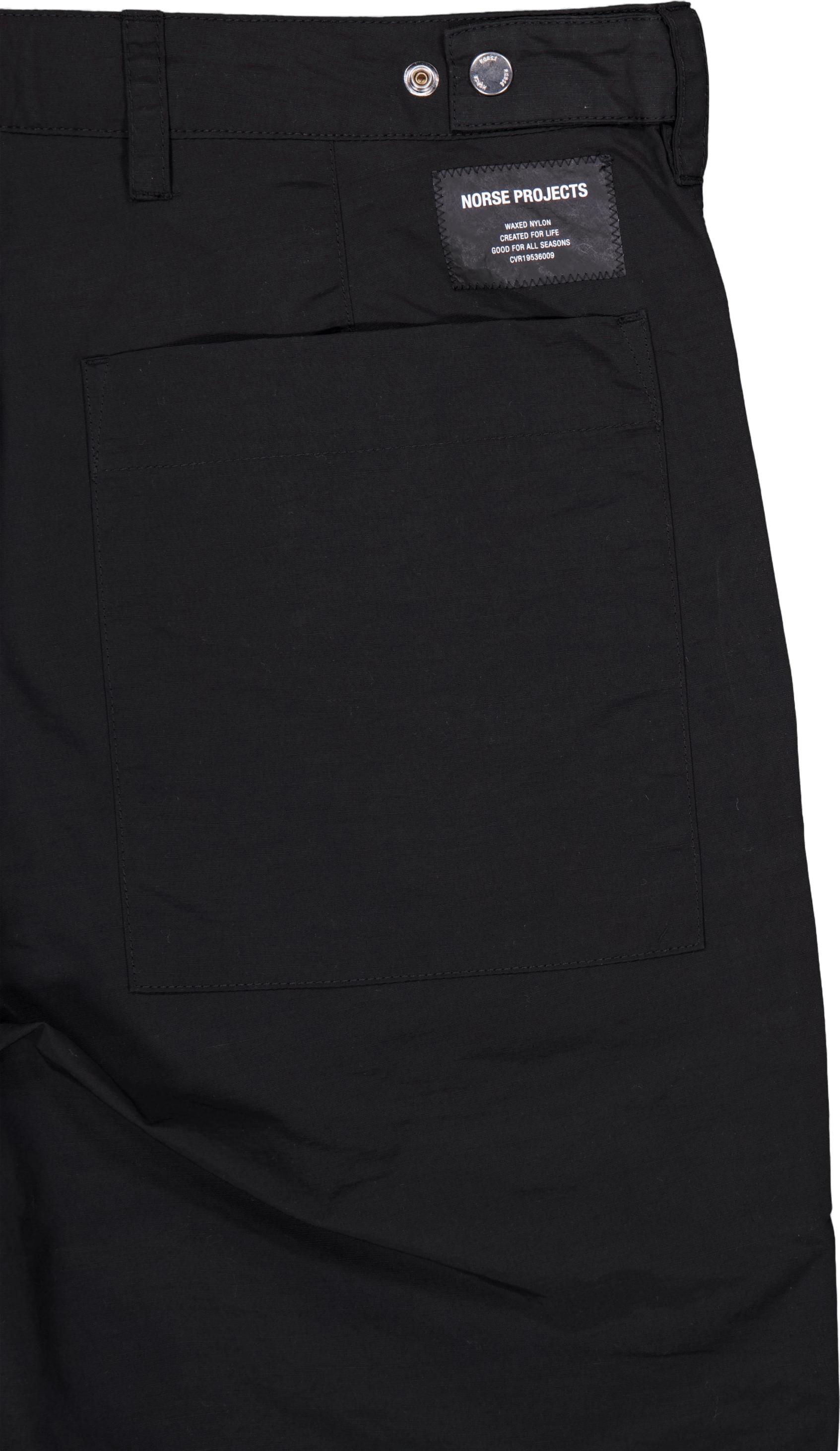 Sigur Relaxed Waxed Nylon Fati Black - Bild 4