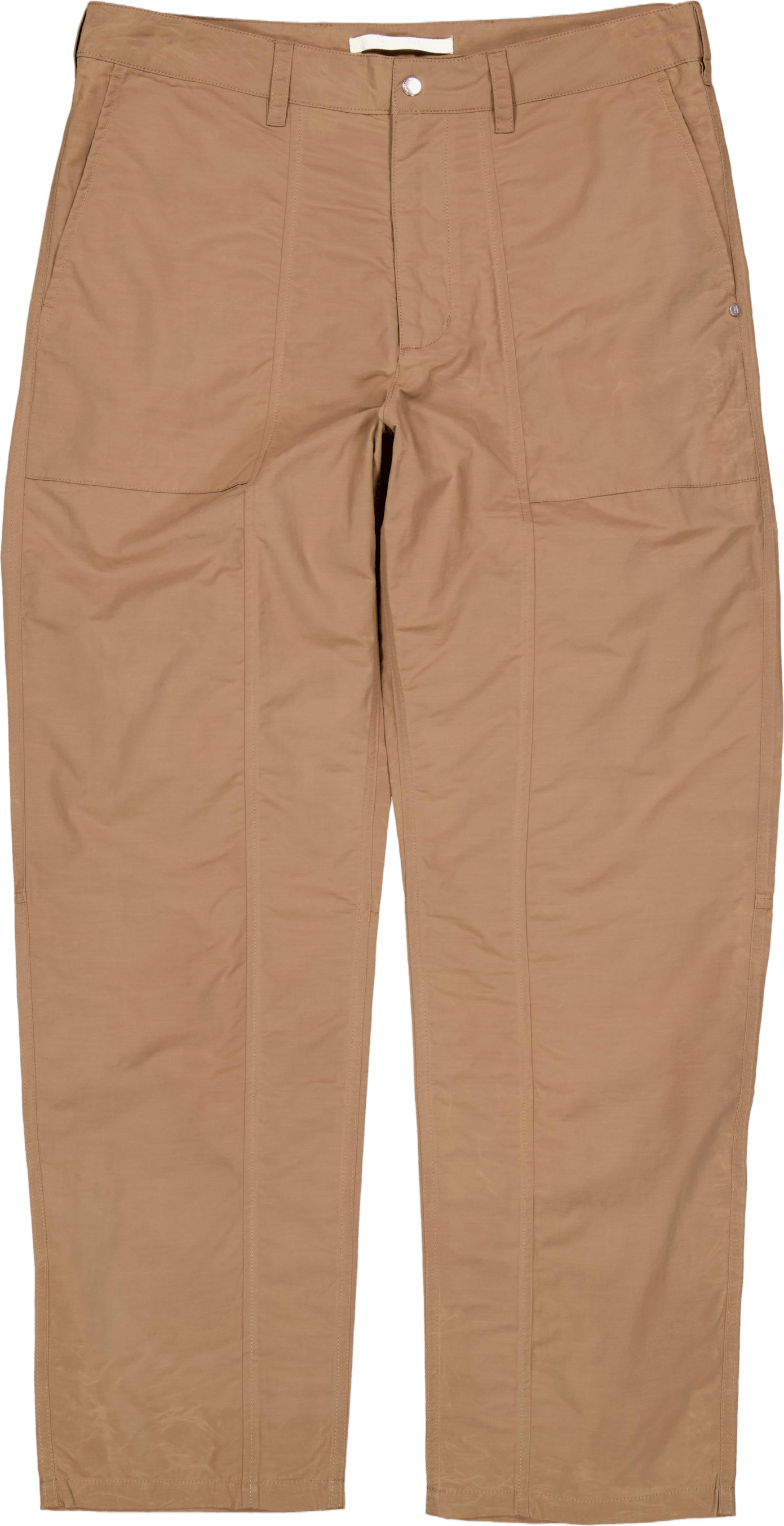 Sigur Relaxed Waxed Nylon Fati Camel