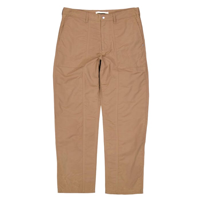 Sigur Relaxed Waxed Nylon Fati Camel, Male, Vêtements, Bottoms, Beige, W32