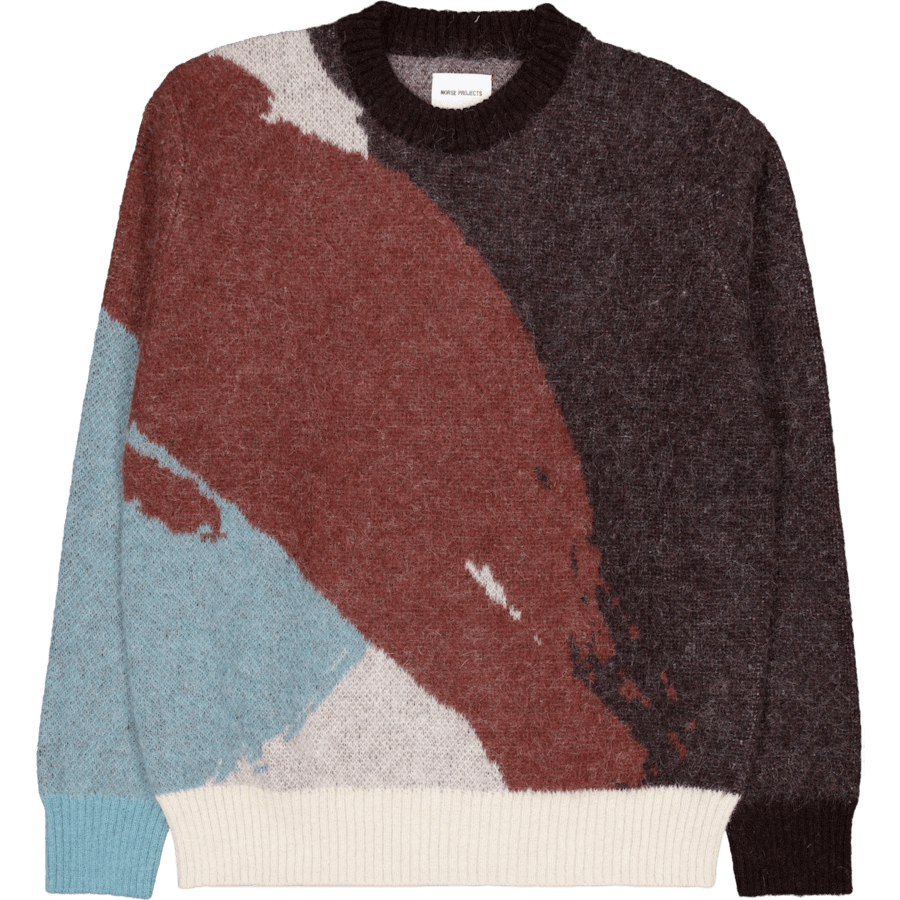 Arild Alpaca Mohair Jacquard S Espresso