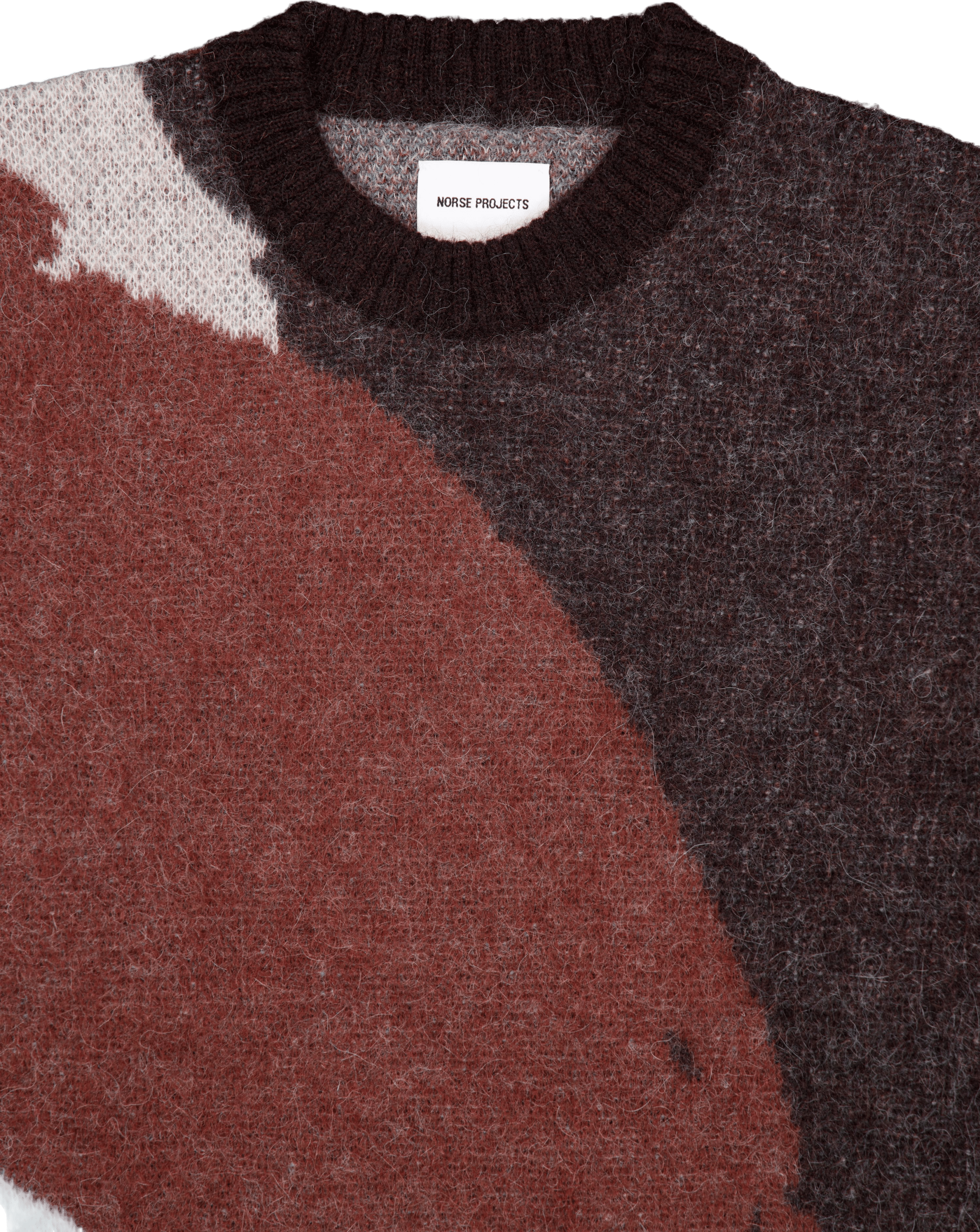 Arild Alpaca Mohair Jacquard S Espresso - Bild 3