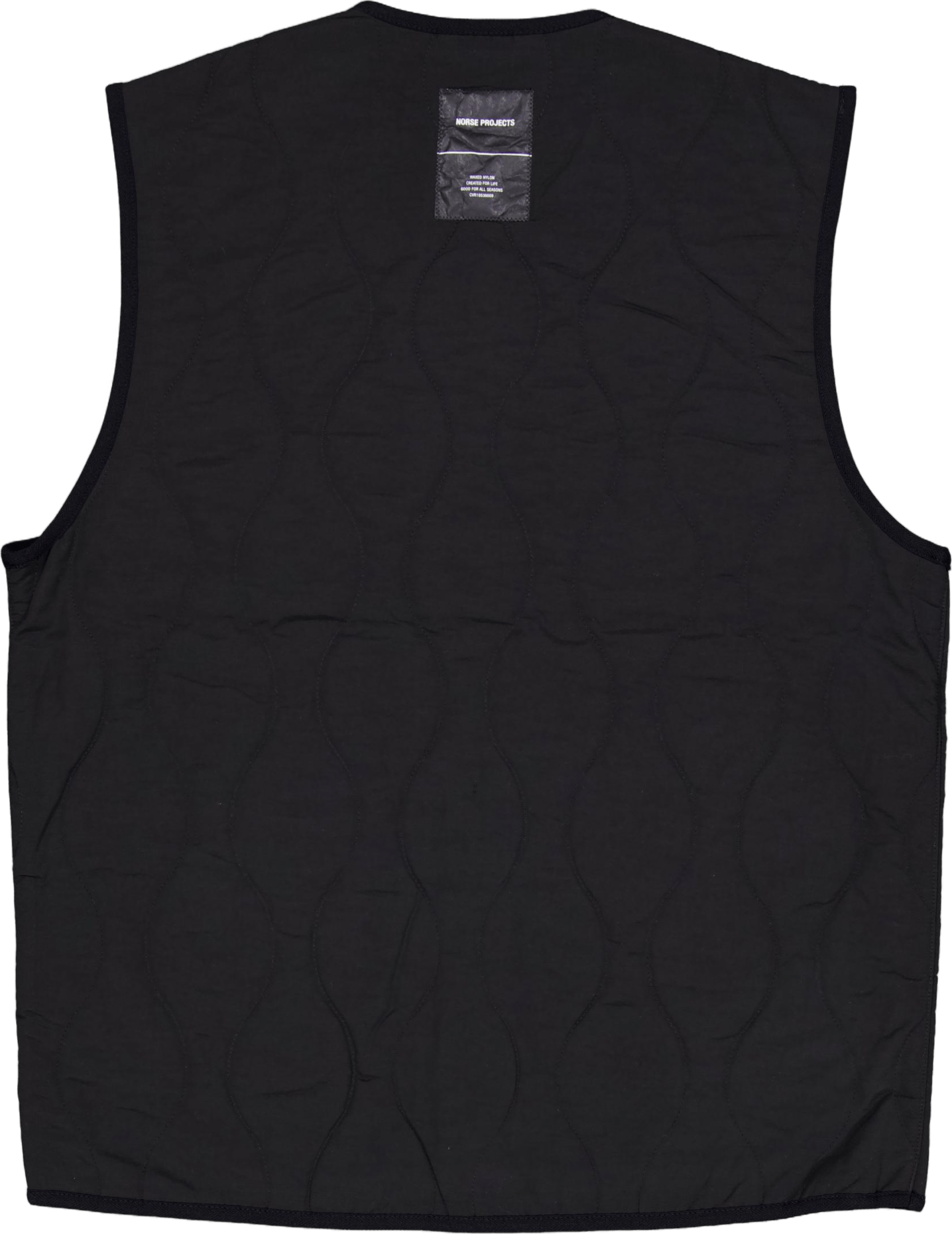 Peter Waxed Nylon Insulated Ve Black - Bild 2