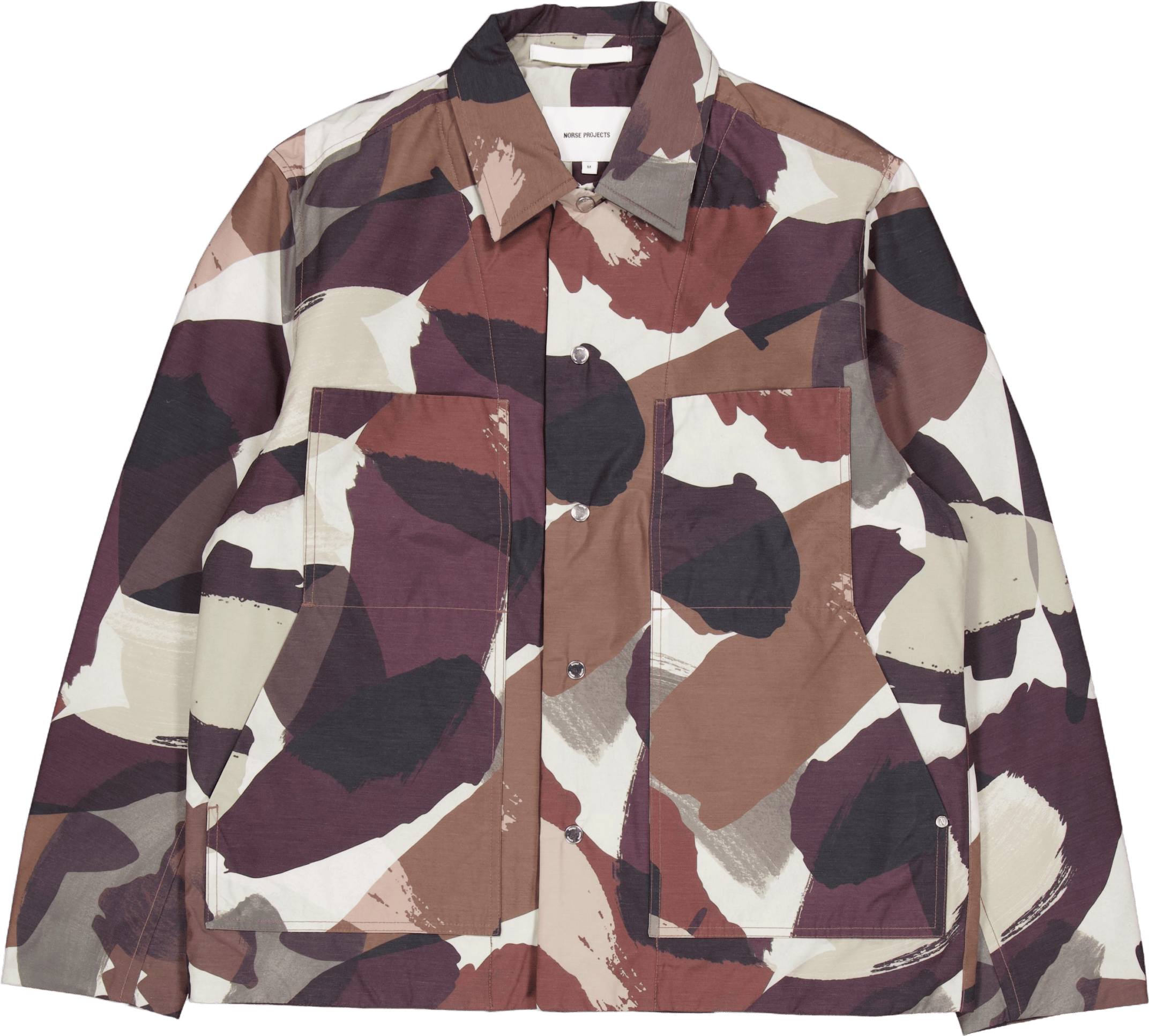 Pelle Camo Nylon Insulated Jac Espresso