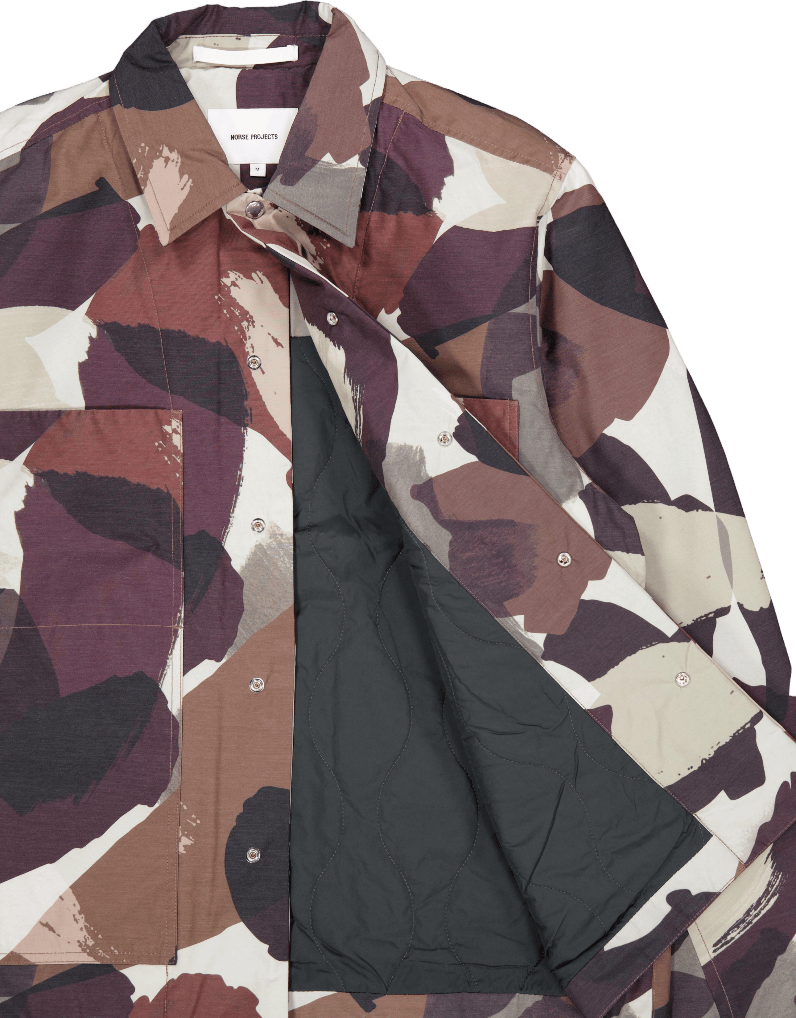 Pelle Camo Nylon Insulated Jac Espresso - Bild 4