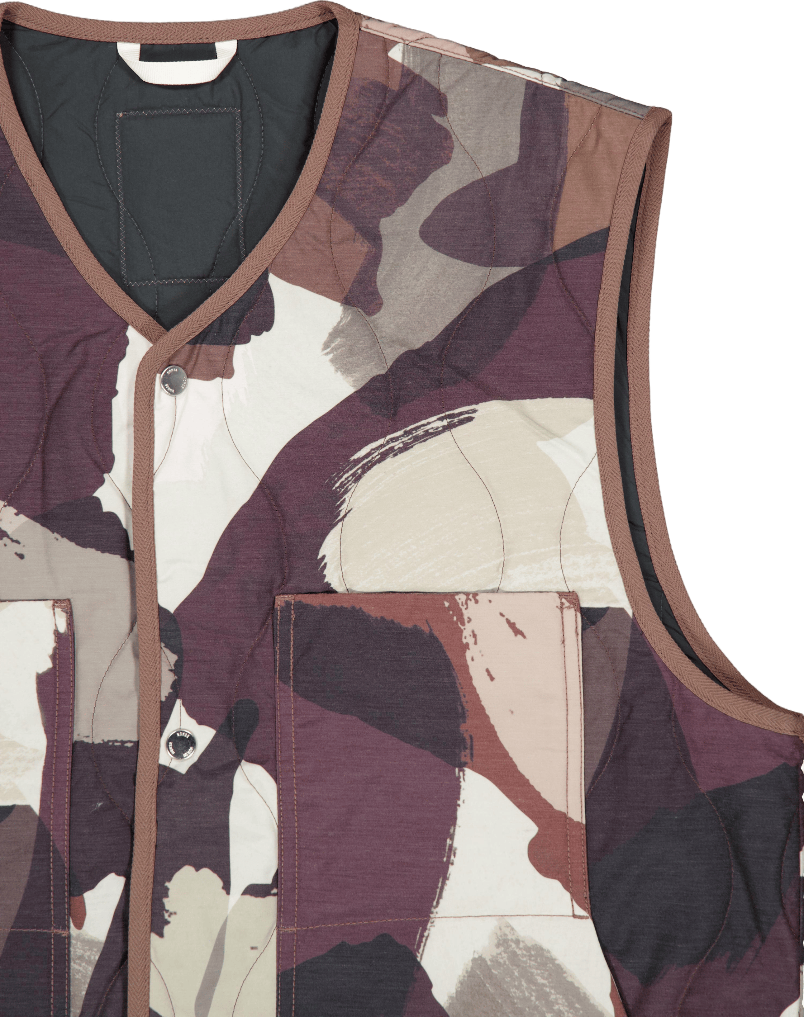 Peter Camo Nylon Insulated Ves Espresso - Bild 3