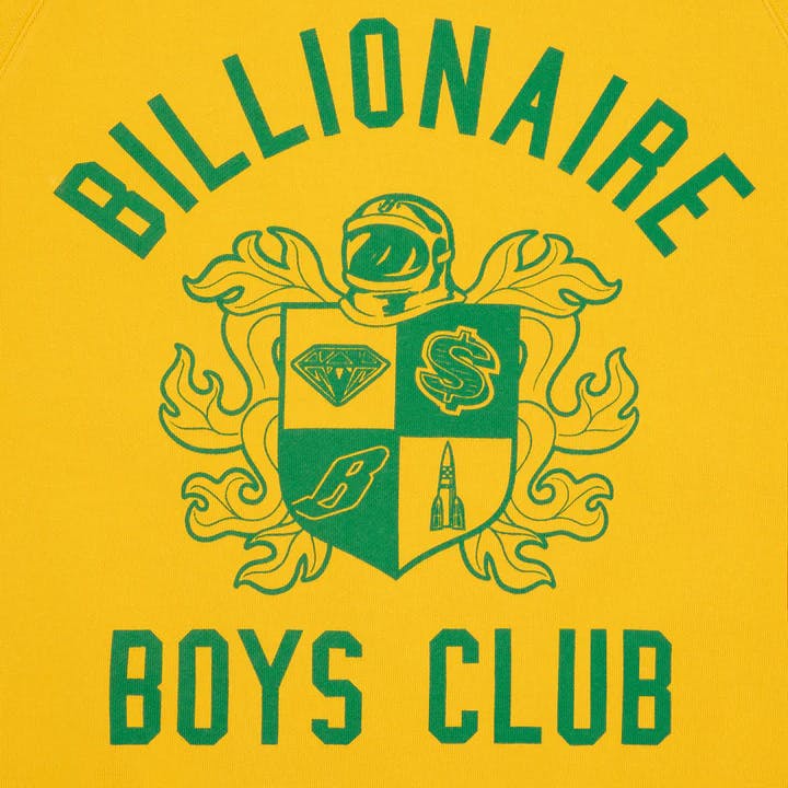 Crest Logo Crewneck Yellow - Bild 3