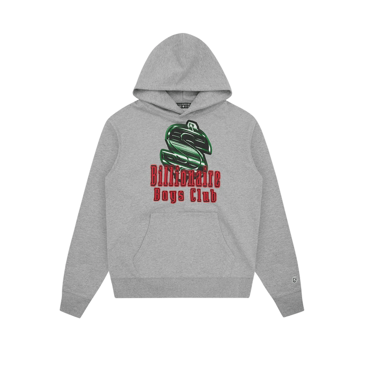 Dollar Sign Popover Hood Heather Grey