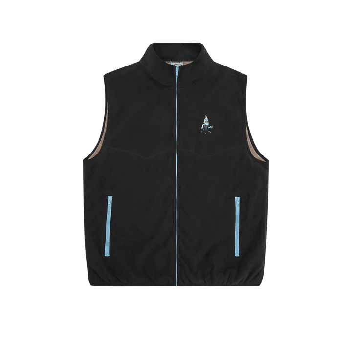 Fleece Vest Black