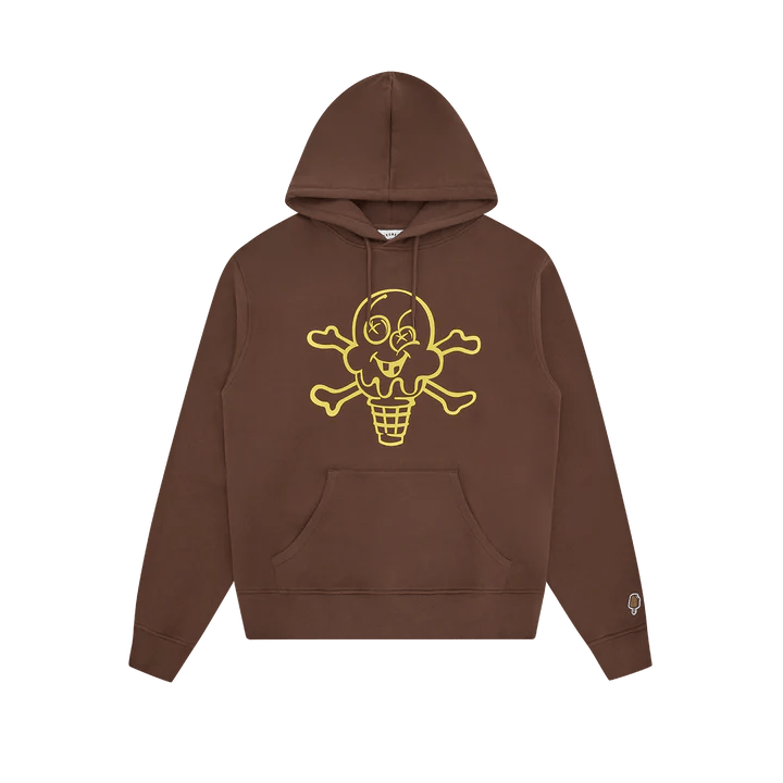 Cones And Bones Popover Hood Brown