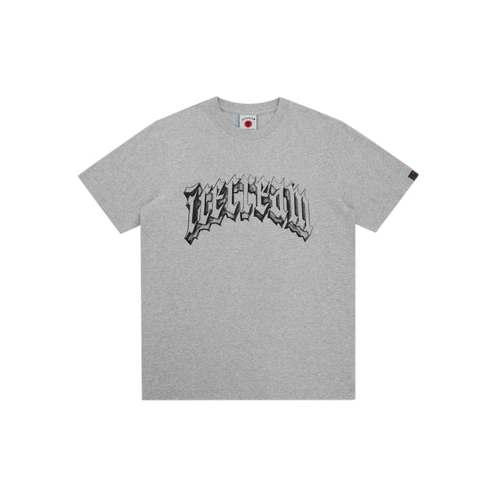 Gothic College Logo T-shirt Heather Grey, Male, Kleding, Tops, Grijs, XXL