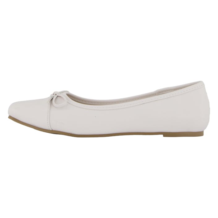 86-43702 White, Female, Shoes, Flats, ballerina shoes, White, EU 39
