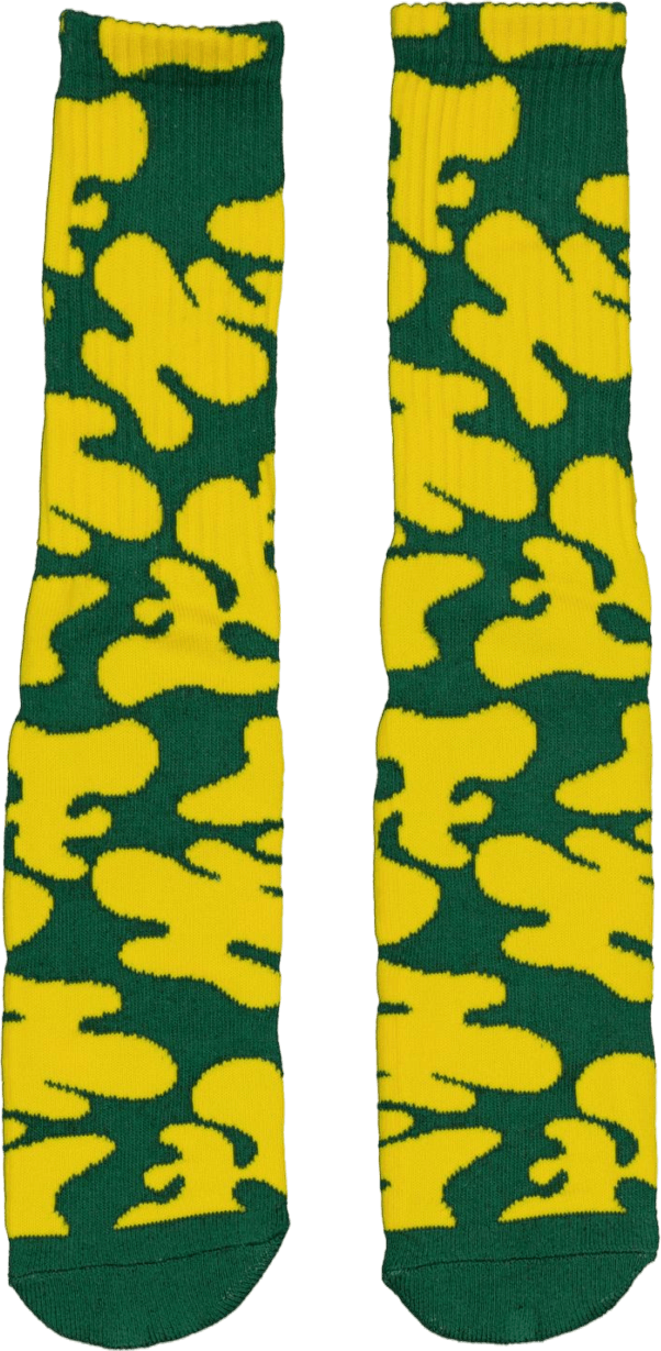 Trip Crew Sock Green, Unisex, Vêtements, Sous-vêtements, Vert, ONESIZE