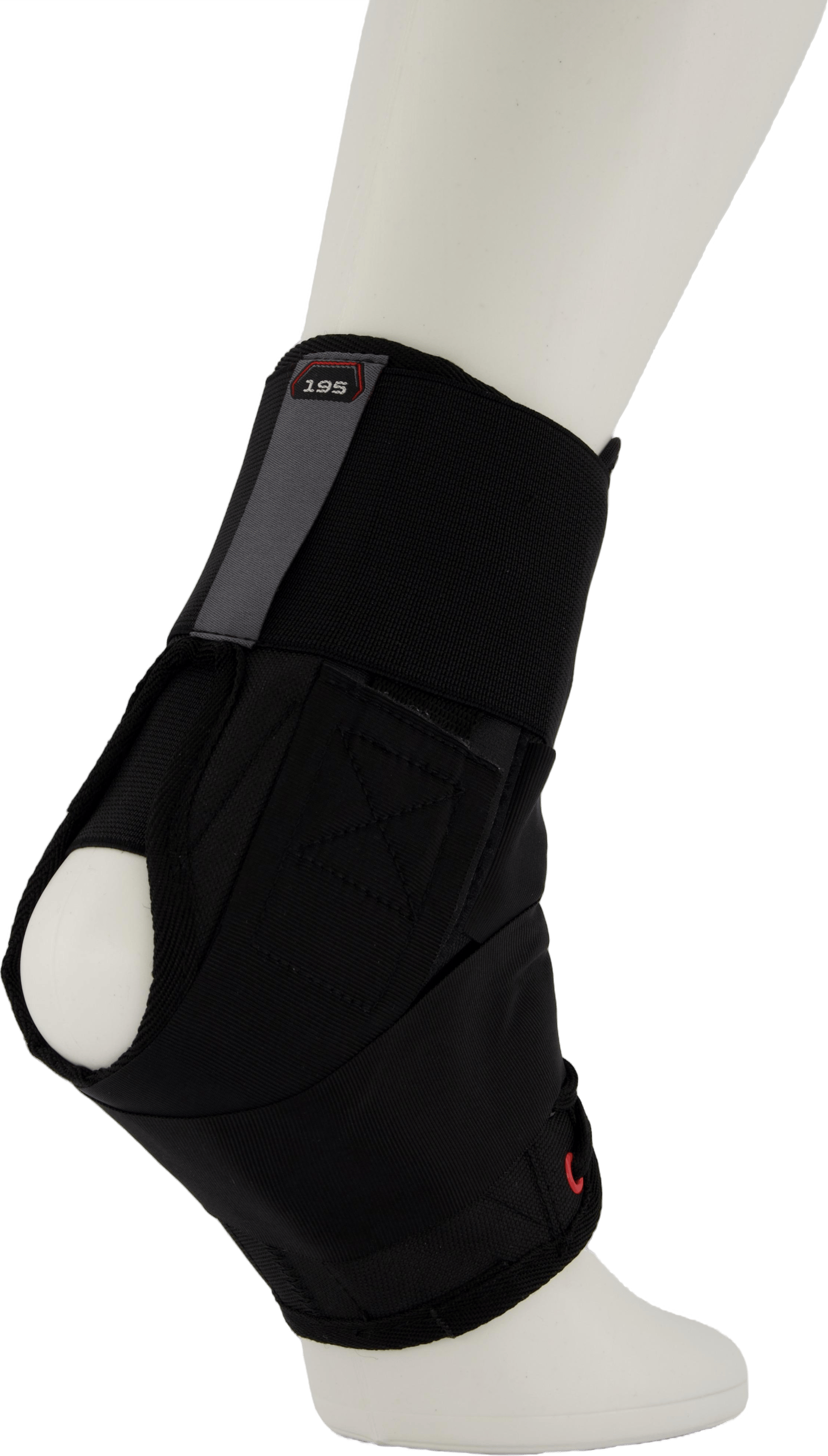 Ankle Brace W/ Straps Black, Unisex, Attrezzature, Protezione, Pallacanestro, Nero, S