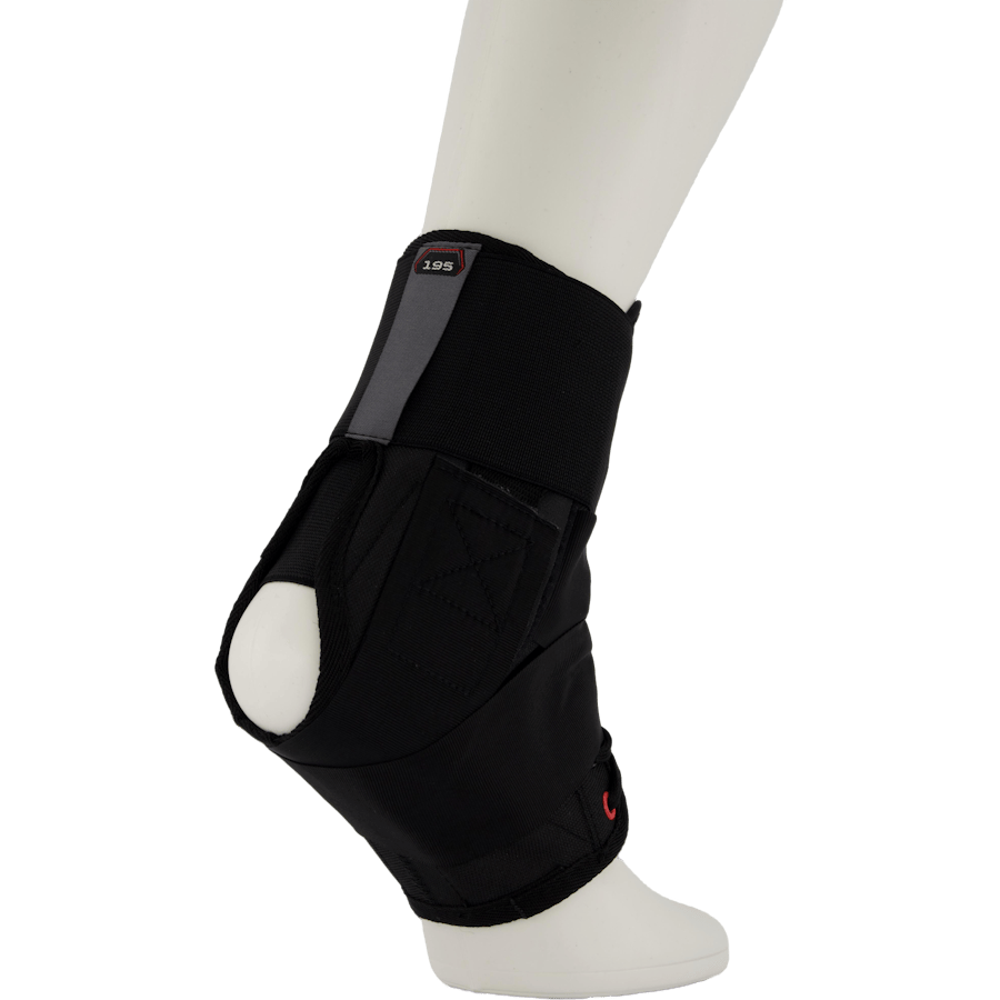 Ankle Brace W/ Straps Black