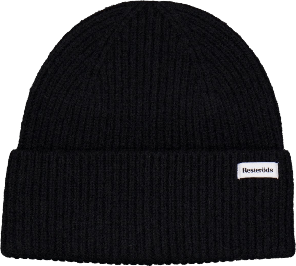 Wool Beanie 09 Black